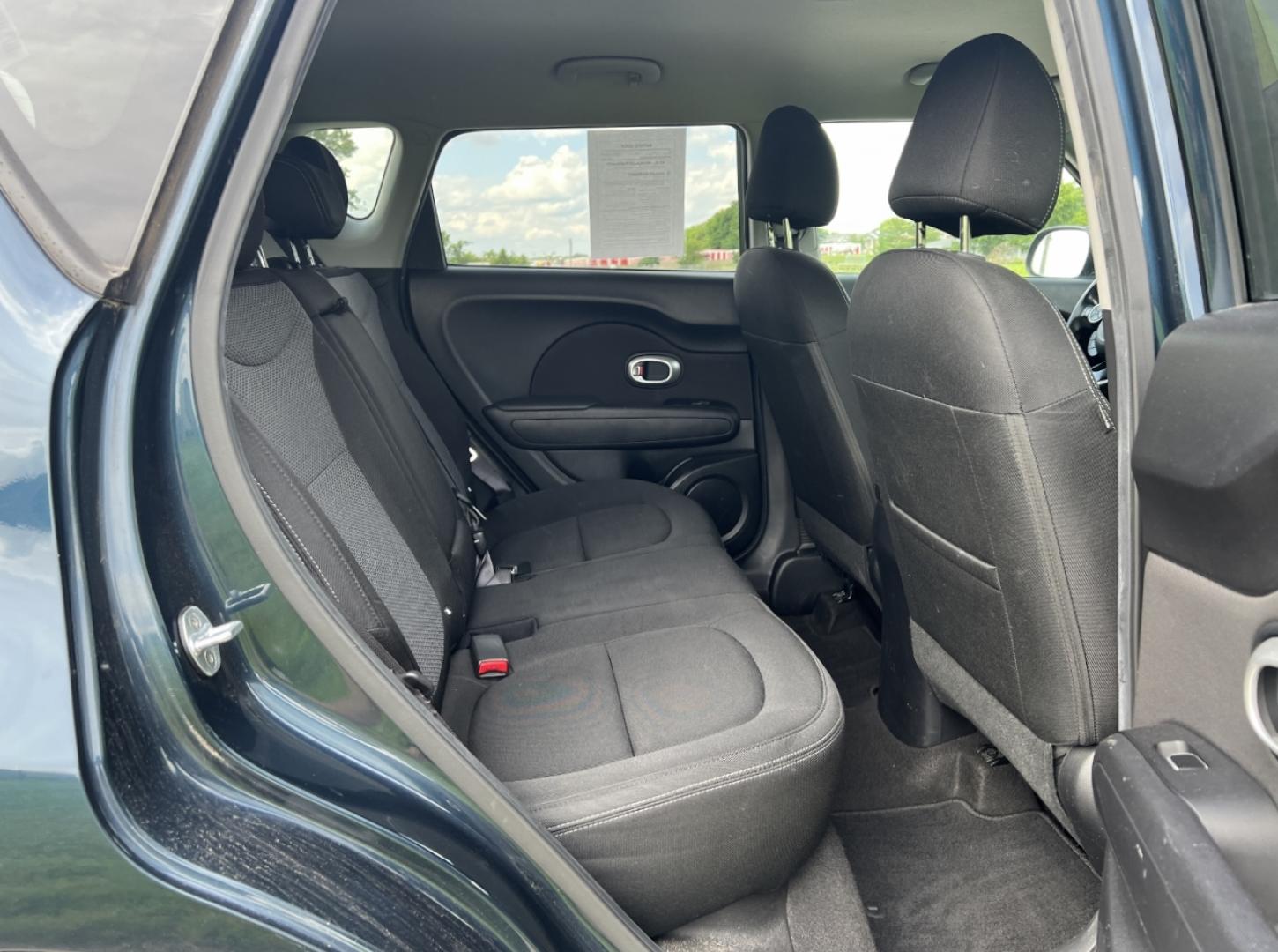 2018 BLUE /Black Cloth Kia Soul + (KNDJP3A51J7) with an 2.0L 4 Cyl. engine, Automatic transmission, located at 506 S. Kingshighway, Cape Girardeau, MO, 63703, (573) 235-5000, 37.294994, -89.556206 - 2018 Kia Soul + 97xxx miles Front Wheel Drive 2.0L 4 Cyl. Automatic Backup Camera Bluetooth Cruise Power Windows/Locks/Mirrors We have financing available and we accept trades! Fill out a credit application on our website or come by today! If you have any questions, give us a call at (573) - Photo#15