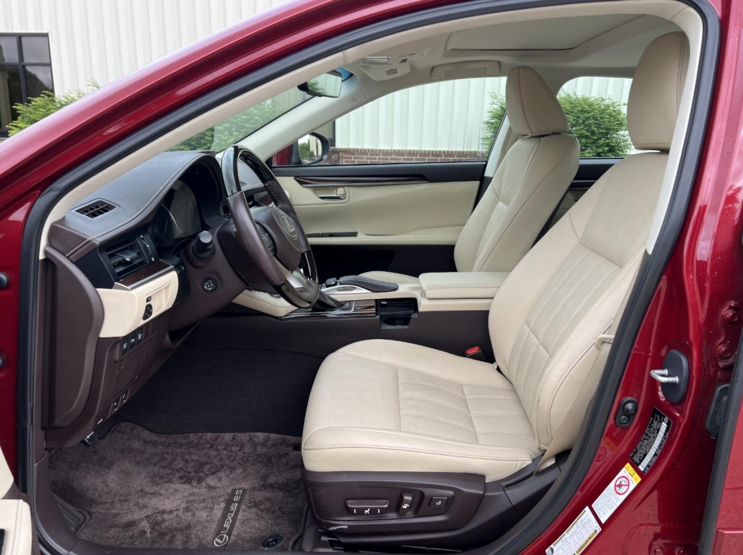 2017 RED /Tan Leather Lexus ES 350 Sedan (58ABK1GG1HU) with an 3.5L V6 engine, Automatic transmission, located at 2990 Old Orchard Rd., Jackson, MO, 63755, 37.354214, -89.612106 - 2017 Lexus ES 350 Only 42xxx miles Front Wheel Drive 3.5L V6 Automatic Leather Navigation Power/Heated/Cooled Seats Backup Camera Sunroof New Tires Bluetooth Cruise Power Windows/Locks/Mirrors We have financing available and we accept trades! Fill out a credit application on our websit - Photo#15