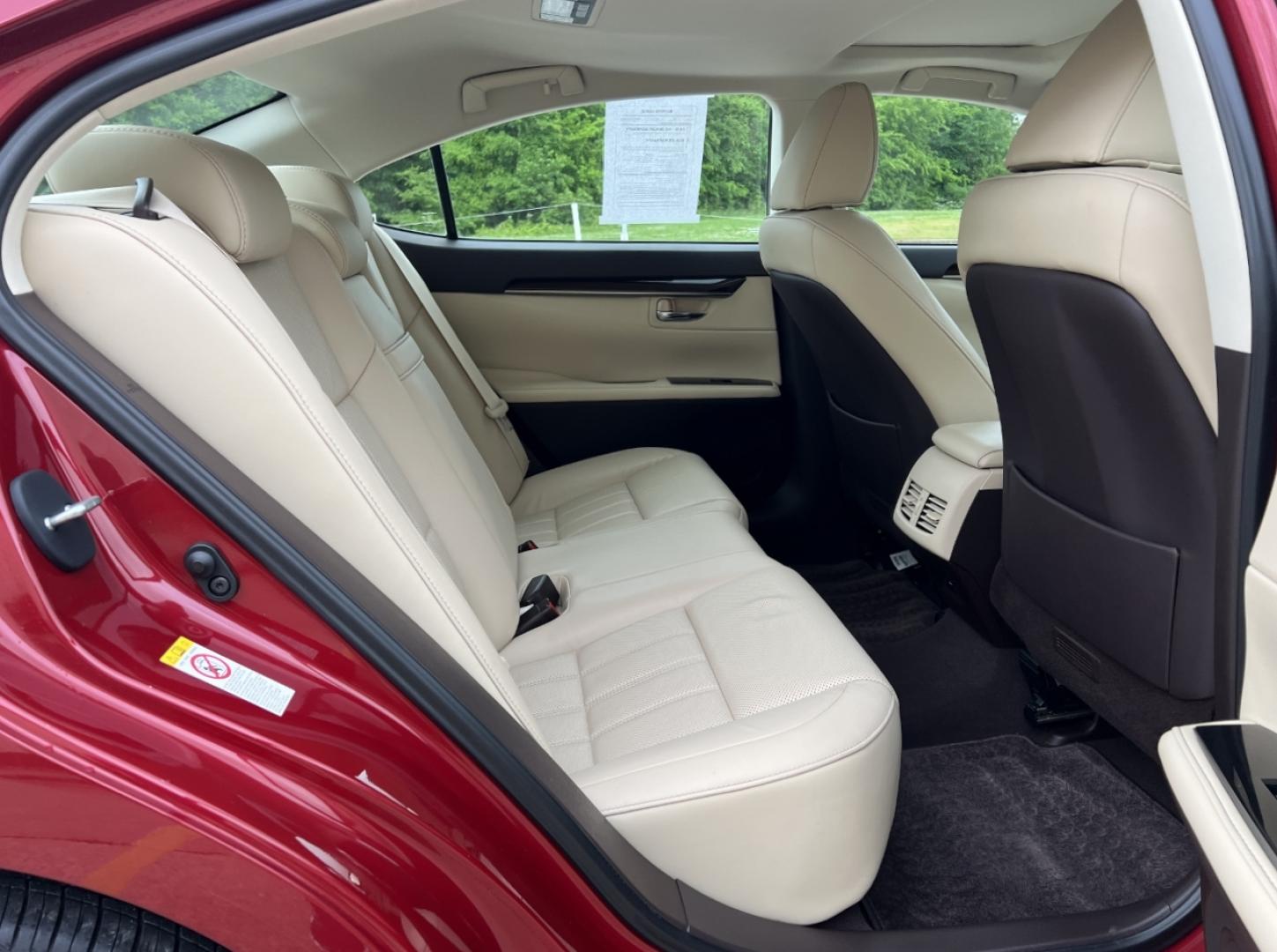 2017 RED /Tan Leather Lexus ES 350 Sedan (58ABK1GG1HU) with an 3.5L V6 engine, Automatic transmission, located at 2990 Old Orchard Rd., Jackson, MO, 63755, 37.354214, -89.612106 - 2017 Lexus ES 350 Only 42xxx miles Front Wheel Drive 3.5L V6 Automatic Leather Navigation Power/Heated/Cooled Seats Backup Camera Sunroof New Tires Bluetooth Cruise Power Windows/Locks/Mirrors We have financing available and we accept trades! Fill out a credit application on our websit - Photo#19