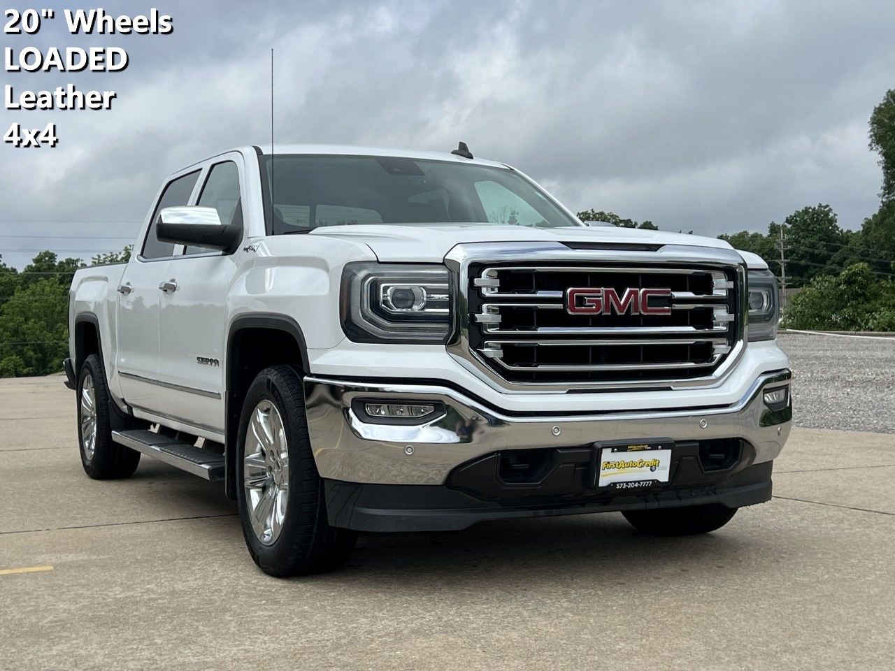 2018 GMC Sierra 1500 SLT Crew Cab Short Box 4WD