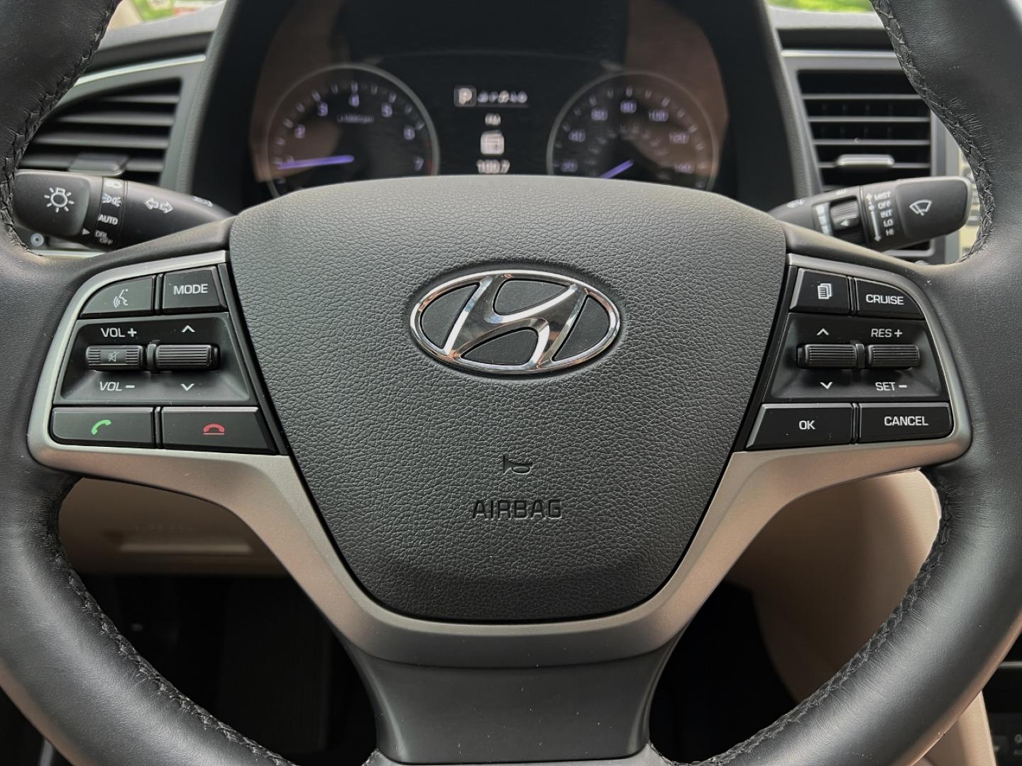 2017 BLACK /Tan Leather Hyundai Elantra Limited (KMHD84LF2HU) with an 1.8L 4 Cyl. engine, Automatic transmission, located at 2990 Old Orchard Rd., Jackson, MO, 63755, 37.354214, -89.612106 - 2017 Hyundai Elantra SE Local 1-Owner Only 56xxx miles Front Wheel Drive 2.0L 4 Cyl. Automatic Leather Navigation Power/Heated Seats Backup Camera Sunroof Bluetooth Cruise Power Windows/Locks/Mirrors We have financing available and we accept trades! Fill out a credit application on our - Photo#23