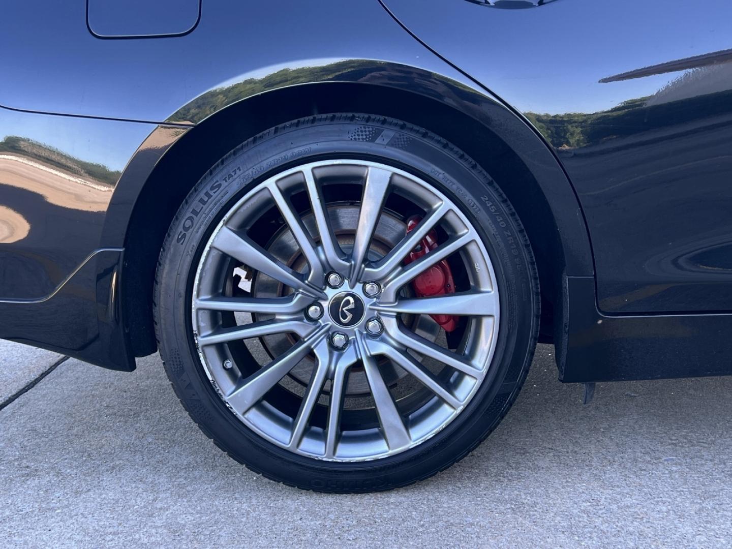 2019 BLACK /Black Leather Infiniti Q50 Red Sport 400 AWD (JN1FV7AR9KM) with an 3.0L V6 TURBO engine, Automatic transmission, located at 2990 Old Orchard Rd., Jackson, MO, 63755, 37.354214, -89.612106 - 2019 Infiniti Q50S 68xxx miles All Wheel Drive 3.0L V6 Automatic Leather Navigation Power/Heated Seats Backup Camera Sunroof Bluetooth Remote Start Cruise Power Windows/Locks/Mirrors We have financing available and we accept trades! Fill out a credit application on our website or come - Photo#41