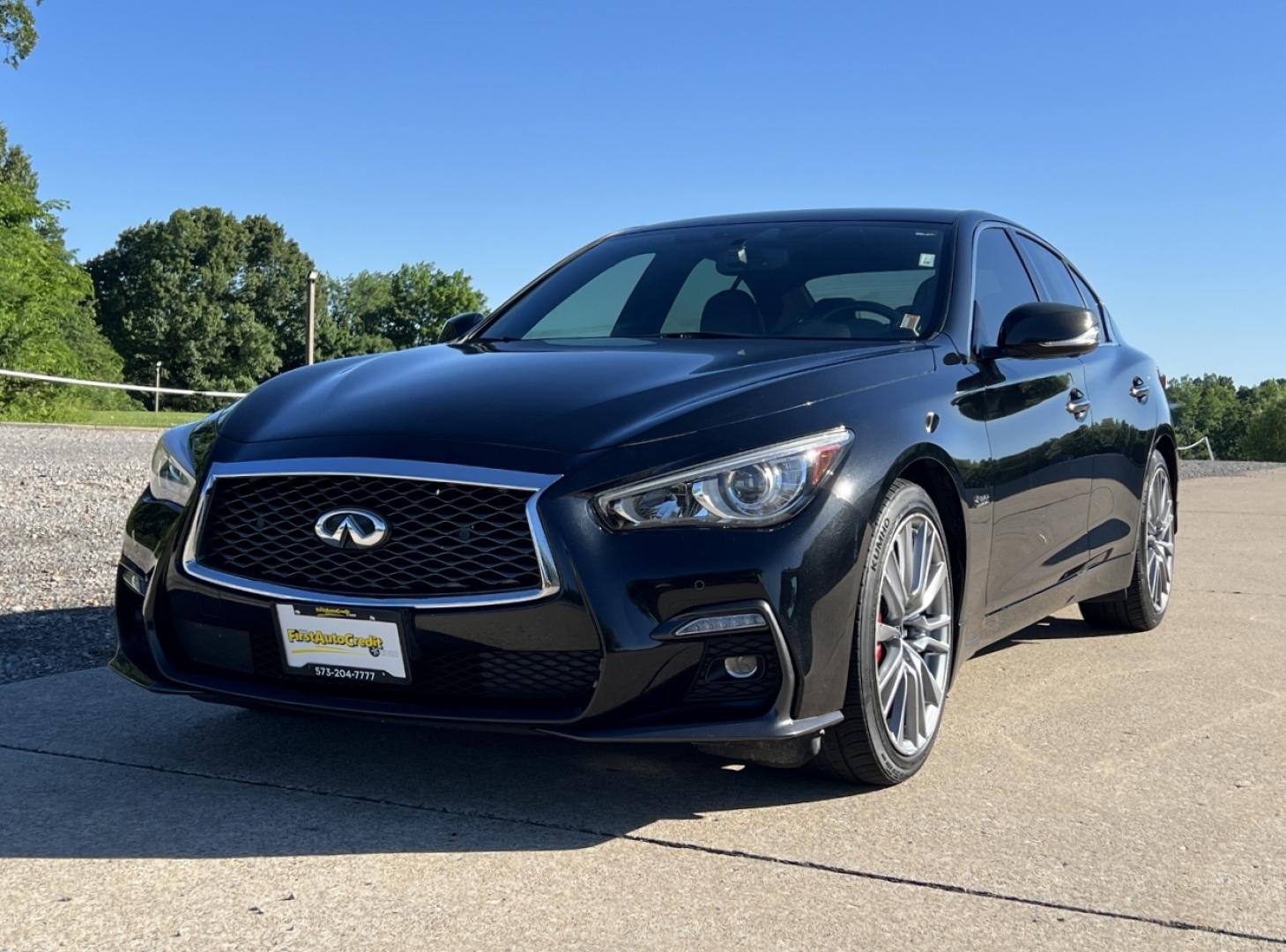 2019 BLACK /Black Leather Infiniti Q50 Red Sport 400 AWD (JN1FV7AR9KM) with an 3.0L V6 TURBO engine, Automatic transmission, located at 2990 Old Orchard Rd., Jackson, MO, 63755, 37.354214, -89.612106 - 2019 Infiniti Q50S 68xxx miles All Wheel Drive 3.0L V6 Automatic Leather Navigation Power/Heated Seats Backup Camera Sunroof Bluetooth Remote Start Cruise Power Windows/Locks/Mirrors We have financing available and we accept trades! Fill out a credit application on our website or come - Photo#8