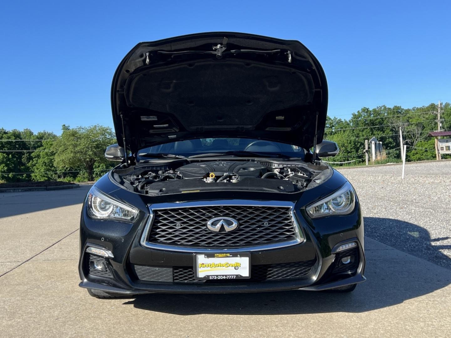 2019 BLACK /Black Leather Infiniti Q50 Red Sport 400 AWD (JN1FV7AR9KM) with an 3.0L V6 TURBO engine, Automatic transmission, located at 2990 Old Orchard Rd., Jackson, MO, 63755, 37.354214, -89.612106 - 2019 Infiniti Q50S 68xxx miles All Wheel Drive 3.0L V6 Automatic Leather Navigation Power/Heated Seats Backup Camera Sunroof Bluetooth Remote Start Cruise Power Windows/Locks/Mirrors We have financing available and we accept trades! Fill out a credit application on our website or come - Photo#36