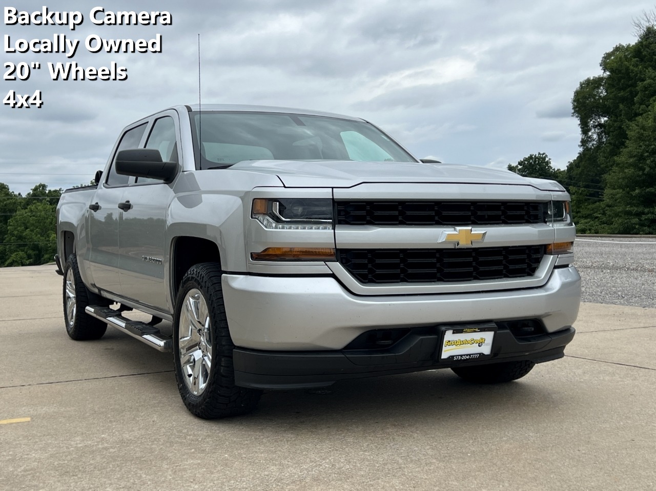 2018 Chevrolet Silverado 1500 Custom Crew Cab 4WD