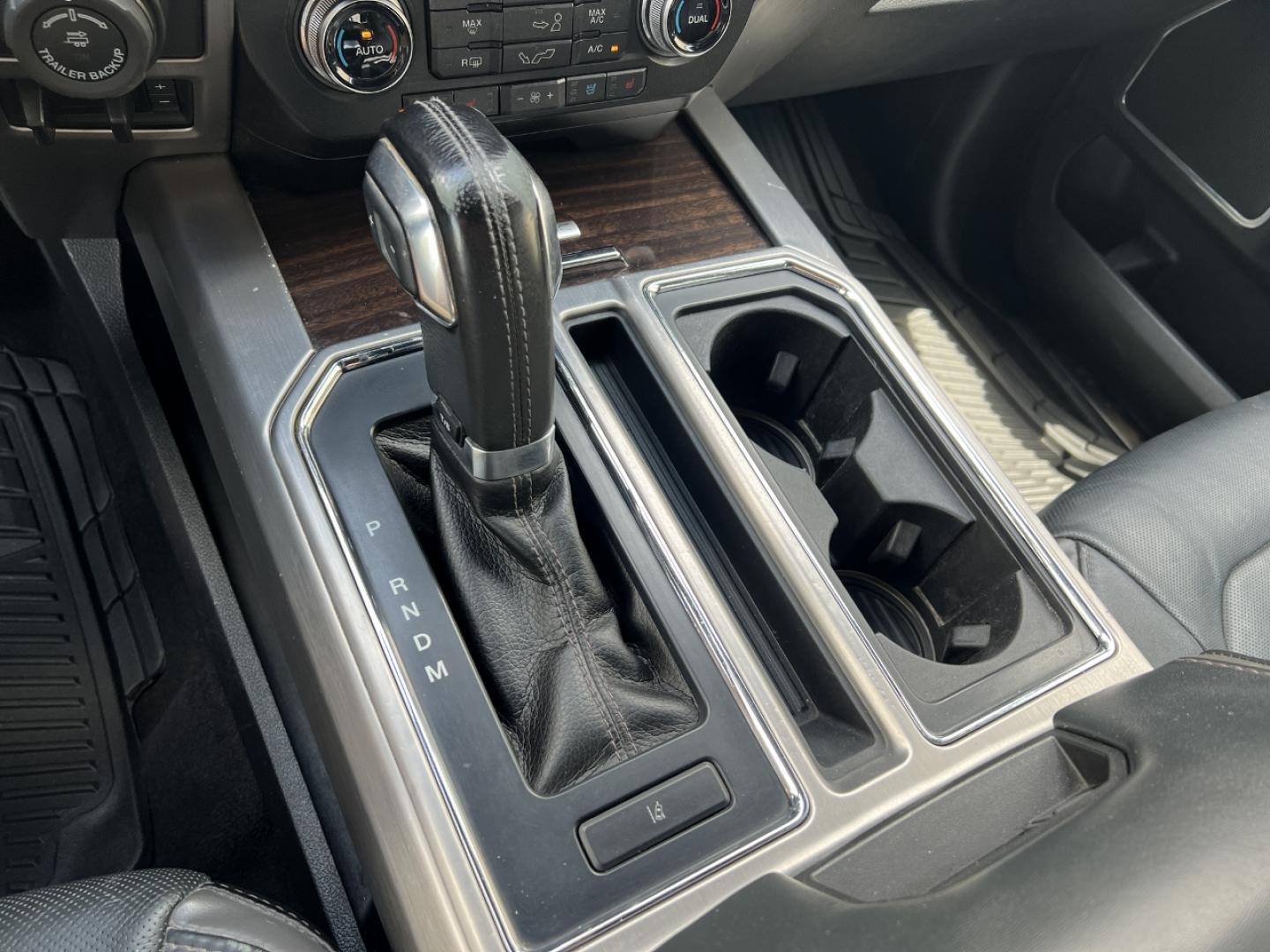 2017 BLACK /Black Leather Ford F-150 PLATINUM SuperCrew 6.5-ft. Bed 4WD (1FTEW1EG0HF) with an 3.5L V6 TURBO engine, Automatic transmission, located at 2990 Old Orchard Rd., Jackson, MO, 63755, 37.354214, -89.612106 - 2017 Ford F-150 Platinum FX4 Off Road 173xxx miles 4x4 3.5L V6 Automatic Leather Navigation Power/Heated/Cooled Seats Heated Rear Seats Power Running Boards Backup Camera Sunroof Bluetooth Cruise Remote Start Power Windows/Locks/Mirrors We have financing available and we accept trade - Photo#31