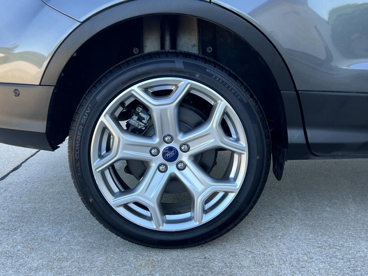 2017 GRAY /Tan Leather Ford Escape Titanium FWD (1FMCU0JD4HU) with an 1.5L 4 Cyl. engine, Automatic transmission, located at 2990 Old Orchard Rd., Jackson, MO, 63755, 37.354214, -89.612106 - 2017 Ford Escape Titanium Only 39xxx miles Front Wheel Drive 1.5L 4 Cyl. Automatic Leather Navigation Power/Heated Seats Heated Steering Wheel Backup Camera Sunroof Bluetooth Remote Start Cruise Power Windows/Locks/Mirrors We have financing available and we accept trades! Fill out a c - Photo#42