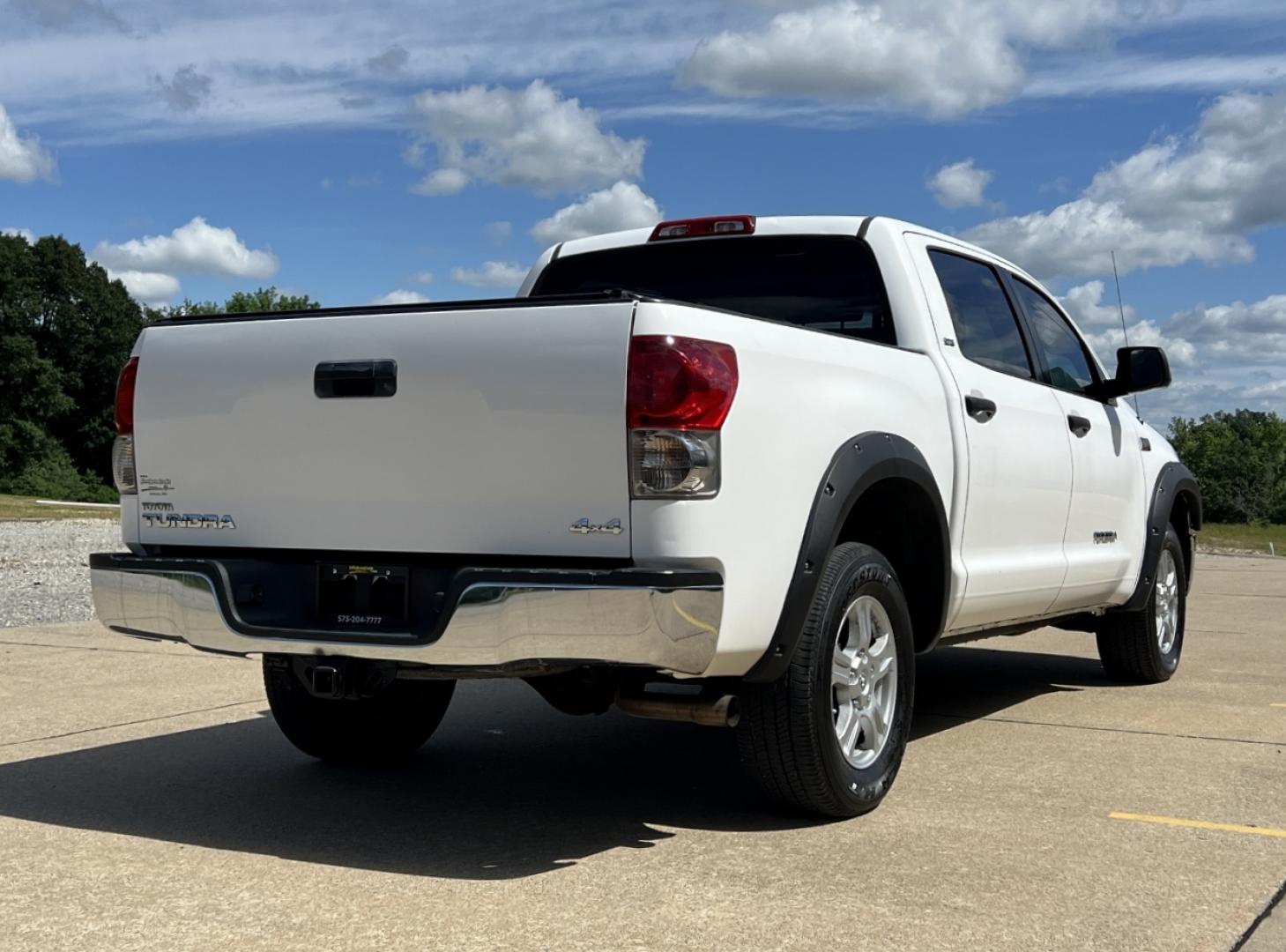 2008 WHITE /Tan Cloth Toyota Tundra SR5 CrewMax 5.7L 4WD (5TFDV54108X) with an 5.7L V8 engine, Automatic transmission, located at 2990 Old Orchard Rd., Jackson, MO, 63755, 37.354214, -89.612106 - 2008 Toyota Tundra SR5 122xxx miles 4x4 5.7L V8 Automatic Navigation Power Driver Seat Cruise Power Windows/Locks/Mirrors We have financing available and we accept trades! Fill out a credit application on our website or come by today! If you have any questions, give us a call at (573) 204- - Photo#8