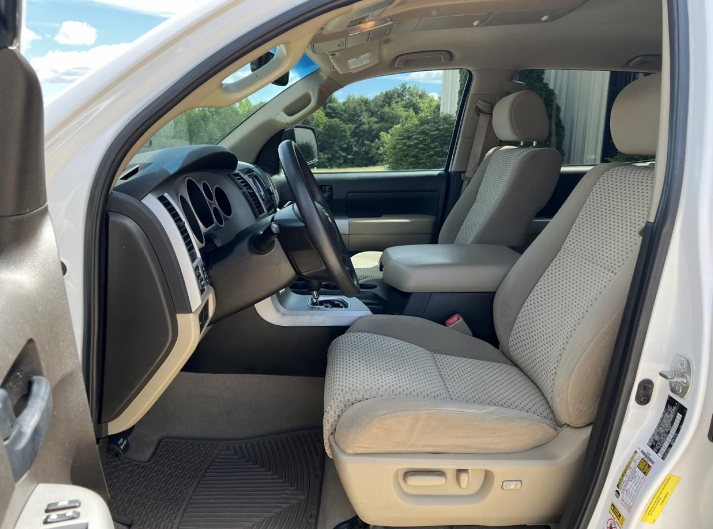 2008 WHITE /Tan Cloth Toyota Tundra SR5 CrewMax 5.7L 4WD (5TFDV54108X) with an 5.7L V8 engine, Automatic transmission, located at 2990 Old Orchard Rd., Jackson, MO, 63755, 37.354214, -89.612106 - 2008 Toyota Tundra SR5 122xxx miles 4x4 5.7L V8 Automatic Navigation Power Driver Seat Cruise Power Windows/Locks/Mirrors We have financing available and we accept trades! Fill out a credit application on our website or come by today! If you have any questions, give us a call at (573) 204- - Photo#13