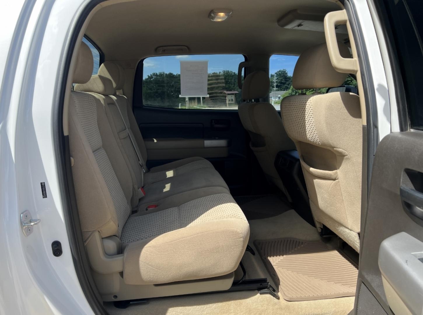 2008 WHITE /Tan Cloth Toyota Tundra SR5 CrewMax 5.7L 4WD (5TFDV54108X) with an 5.7L V8 engine, Automatic transmission, located at 2990 Old Orchard Rd., Jackson, MO, 63755, 37.354214, -89.612106 - 2008 Toyota Tundra SR5 122xxx miles 4x4 5.7L V8 Automatic Navigation Power Driver Seat Cruise Power Windows/Locks/Mirrors We have financing available and we accept trades! Fill out a credit application on our website or come by today! If you have any questions, give us a call at (573) 204- - Photo#17