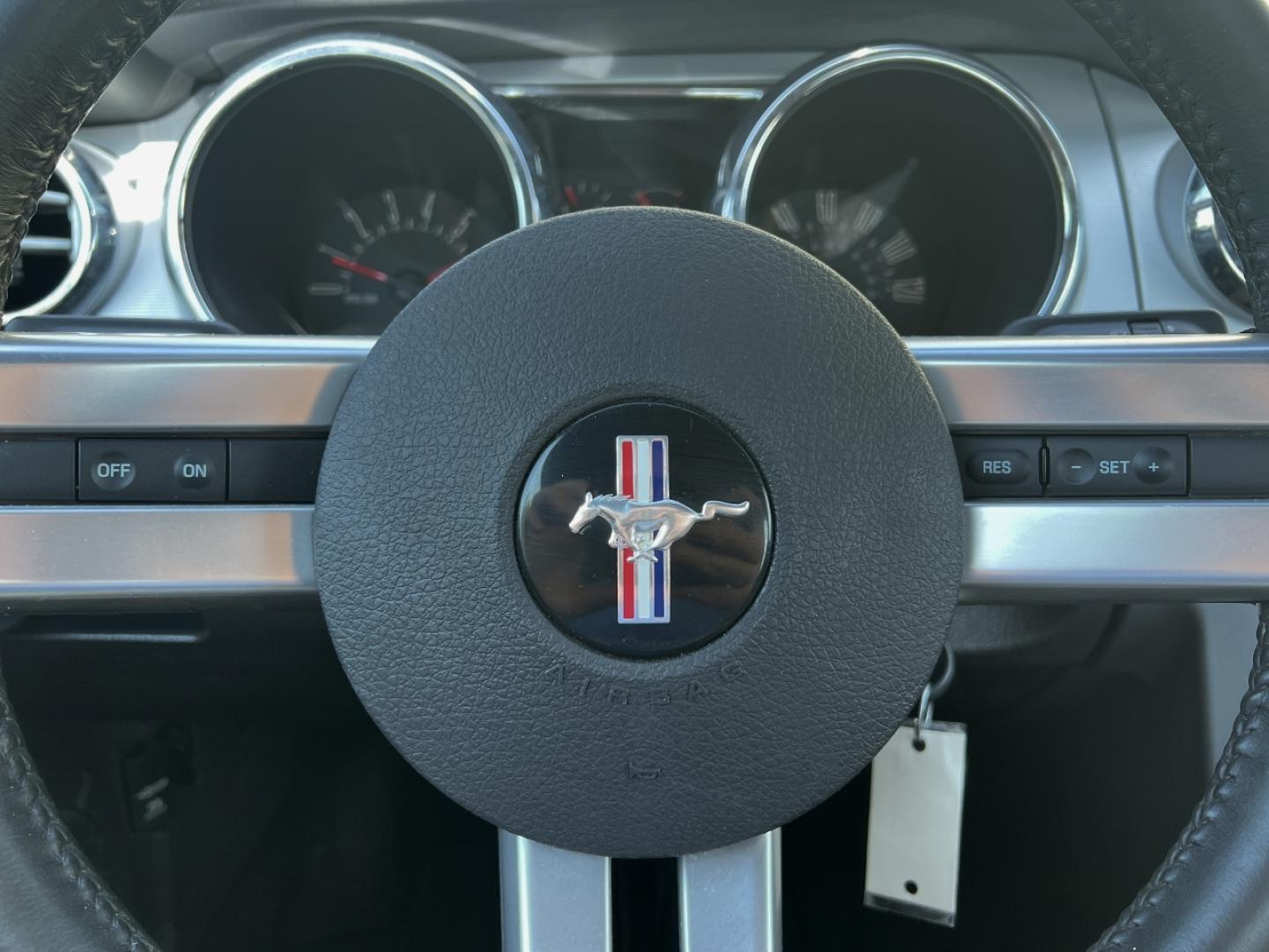2009 BLACK /Black Cloth Ford Mustang V6 Coupe (1ZVHT80N695) with an 4.0L V6 engine, Automatic transmission, located at 2990 Old Orchard Rd., Jackson, MO, 63755, 37.354214, -89.612106 - 2009 Ford Mustang V6 Deluxe Local 1-Owner Only 65xxx miles Rear Wheel Drive 4.0L V6 Automatic Power Driver Seat Cruise Power Windows/Locks/Mirrors We have financing available and we accept trades! Fill out a credit application on our website or come by today! If you have any questions, giv - Photo#18