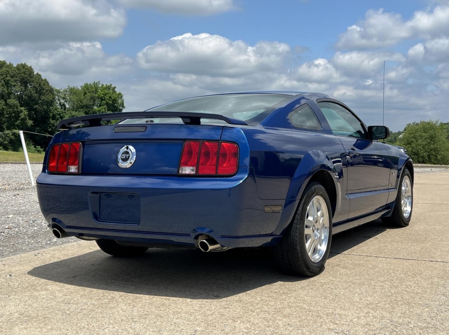 2007 BLUE /Gray Leather Ford Mustang GT Deluxe Coupe (1ZVHT82H175) with an 4.6L V8 engine, Automatic transmission, located at 2990 Old Orchard Rd., Jackson, MO, 63755, 37.354214, -89.612106 - 2007 Ford Mustang GT Deluxe Only 89xxx miles Rear Wheel Drive 4.6L V8 5-Speed Manual Leather Power Driver Seat Cruise Power Windows/Locks/Mirrors We have financing available and we accept trades! Fill out a credit application on our website or come by today! If you have any questions, give - Photo#6