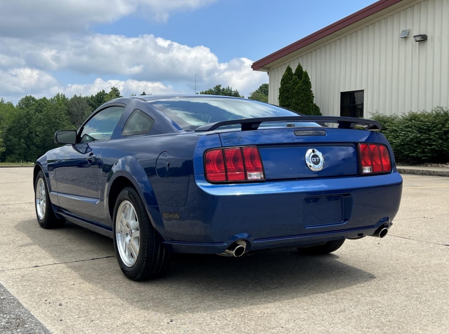 2007 BLUE /Gray Leather Ford Mustang GT Deluxe Coupe (1ZVHT82H175) with an 4.6L V8 engine, Automatic transmission, located at 2990 Old Orchard Rd., Jackson, MO, 63755, 37.354214, -89.612106 - 2007 Ford Mustang GT Deluxe Only 89xxx miles Rear Wheel Drive 4.6L V8 5-Speed Manual Leather Power Driver Seat Cruise Power Windows/Locks/Mirrors We have financing available and we accept trades! Fill out a credit application on our website or come by today! If you have any questions, give - Photo#7