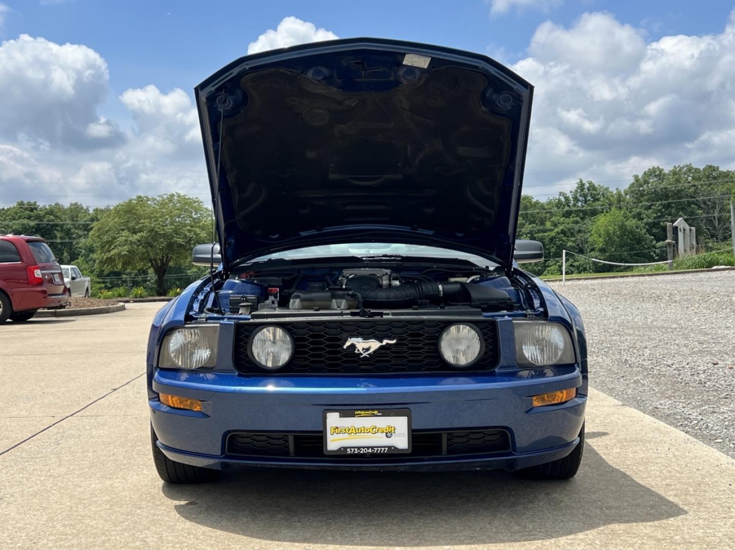 2007 BLUE /Gray Leather Ford Mustang GT Deluxe Coupe (1ZVHT82H175) with an 4.6L V8 engine, Automatic transmission, located at 2990 Old Orchard Rd., Jackson, MO, 63755, 37.354214, -89.612106 - 2007 Ford Mustang GT Deluxe Only 89xxx miles Rear Wheel Drive 4.6L V8 5-Speed Manual Leather Power Driver Seat Cruise Power Windows/Locks/Mirrors We have financing available and we accept trades! Fill out a credit application on our website or come by today! If you have any questions, give - Photo#26