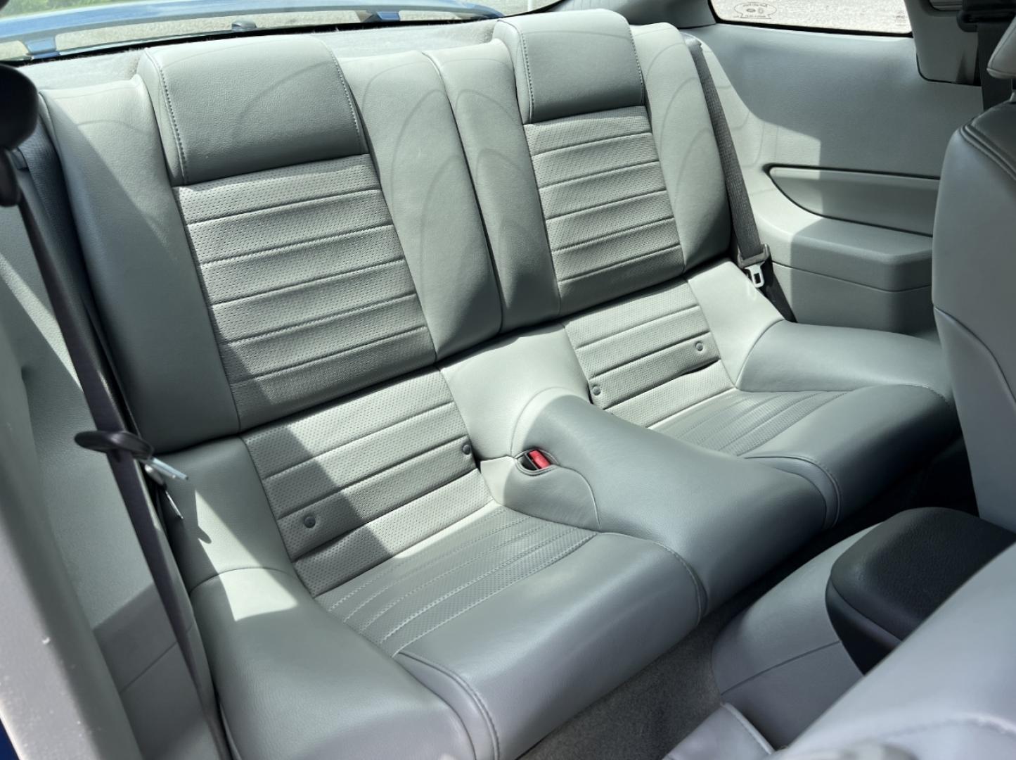 2007 BLUE /Gray Leather Ford Mustang GT Deluxe Coupe (1ZVHT82H175) with an 4.6L V8 engine, Automatic transmission, located at 2990 Old Orchard Rd., Jackson, MO, 63755, 37.354214, -89.612106 - 2007 Ford Mustang GT Deluxe Only 89xxx miles Rear Wheel Drive 4.6L V8 5-Speed Manual Leather Power Driver Seat Cruise Power Windows/Locks/Mirrors We have financing available and we accept trades! Fill out a credit application on our website or come by today! If you have any questions, give - Photo#14