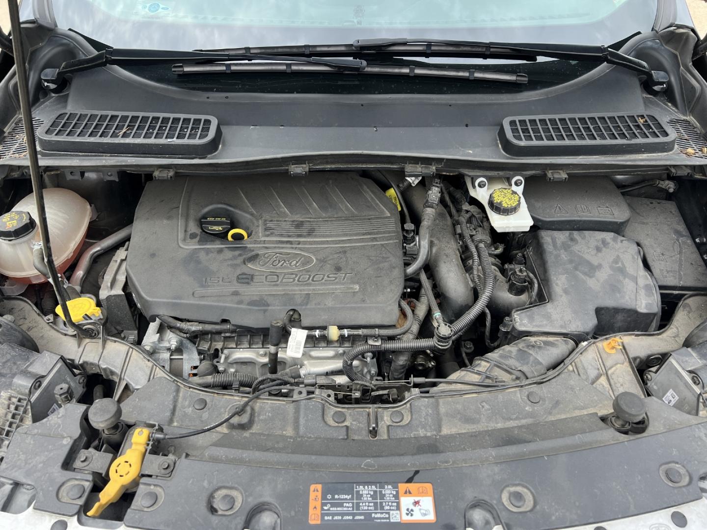 2017 GRAY /Tan Leather Ford Escape Titanium FWD (1FMCU0JD0HU) with an 1.5L 4 Cyl. engine, Automatic transmission, located at 2990 Old Orchard Rd., Jackson, MO, 63755, 37.354214, -89.612106 - 2017 Ford Escape Titanium Only 73xxx miles Front Wheel Drive 1.5L 4 Cyl. Automatic Leather Navigation Power/Heated Seats Backup Camera Bluetooth Remote Start Cruise Power Windows/Locks/Mirrors We have financing available and we accept trades! Fill out a credit application on our website - Photo#37