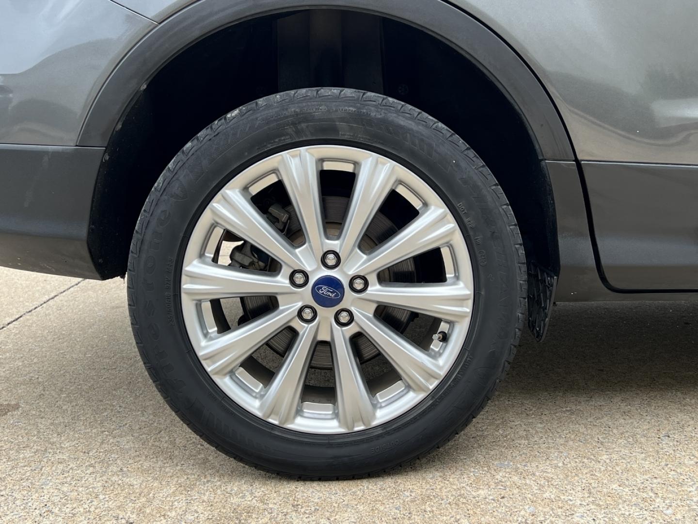 2017 GRAY /Tan Leather Ford Escape Titanium FWD (1FMCU0JD0HU) with an 1.5L 4 Cyl. engine, Automatic transmission, located at 2990 Old Orchard Rd., Jackson, MO, 63755, 37.354214, -89.612106 - 2017 Ford Escape Titanium Only 73xxx miles Front Wheel Drive 1.5L 4 Cyl. Automatic Leather Navigation Power/Heated Seats Backup Camera Bluetooth Remote Start Cruise Power Windows/Locks/Mirrors We have financing available and we accept trades! Fill out a credit application on our website - Photo#41