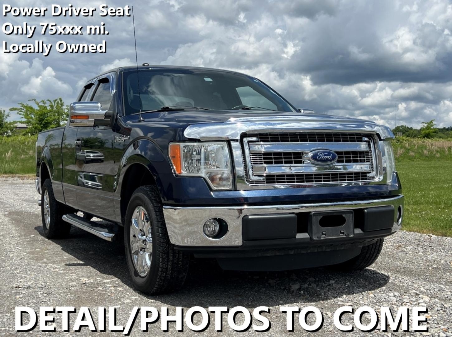 2014 BLUE /Gray Cloth Ford F-150 XLT SuperCab 8-ft. Bed 2WD (1FTEX1CMXEF) with an 3.7L V6 engine, Automatic transmission, located at 2990 Old Orchard Rd., Jackson, MO, 63755, 37.354214, -89.612106 - We have financing available and we accept trades! Fill out a credit application on our website or come by today! If you have any questions, give us a call at (573) 204-7777 or visit our website at firstautocredit.com. - Photo#0