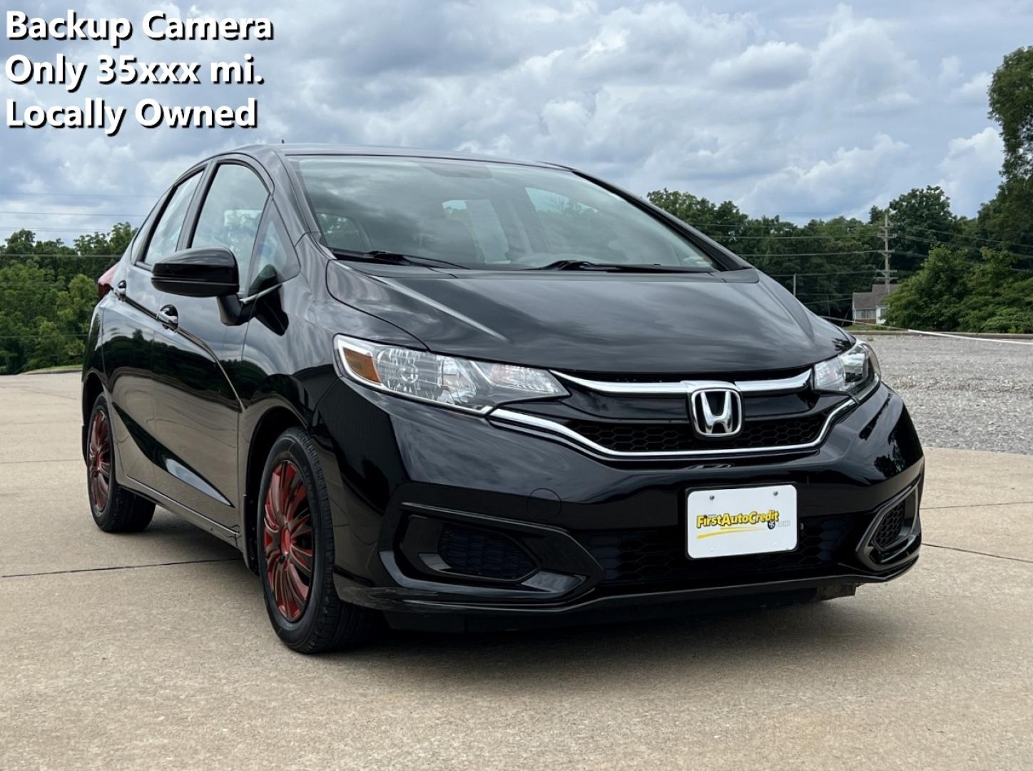 2019 BLACK /Black Cloth Honda Fit LX CVT (3HGGK5H45KM) with an 1.5L 4 Cyl. engine, CVT transmission, located at 2990 Old Orchard Rd., Jackson, MO, 63755, 37.354214, -89.612106 - 2019 Honda Fit LX Only 35xxx miles Front Wheel Drive 1.5L 4 Cyl. Automatic Backup Camera Bluetooth Cruise Power Windows/Locks/Mirrors We have financing available and we accept trades! Fill out a credit application on our website or come by today! If you have any questions, give us a call a - Photo#0