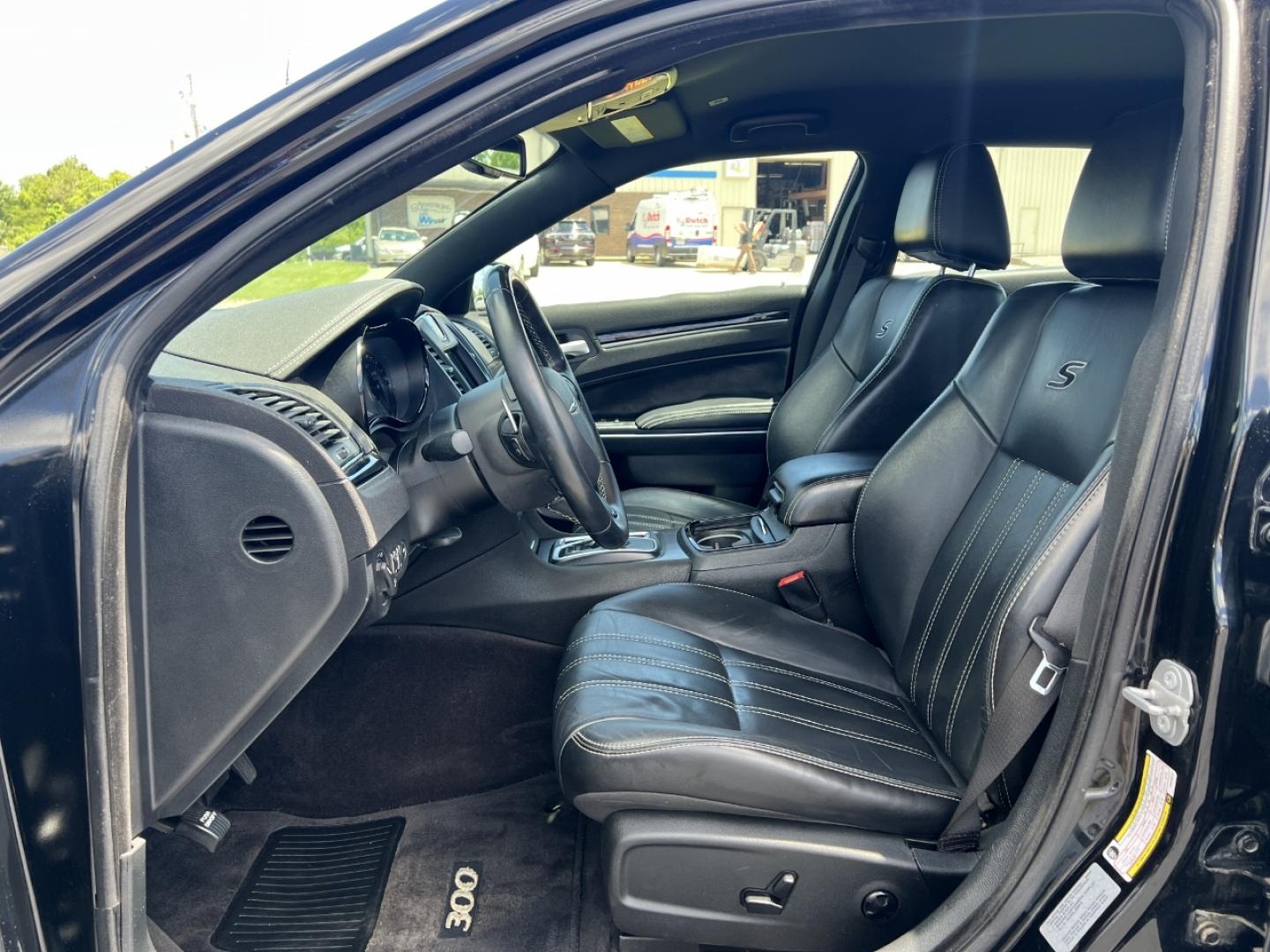 2017 BLACK /Black Leather Chrysler 300 S (2C3CCABG0HH) with an 3.6L V6 engine, Automatic transmission, located at 506 S. Kingshighway, Cape Girardeau, MO, 63703, (573) 235-5000, 37.294994, -89.556206 - 2017 Chrysler 300 S Only 53xxx miles Rear Wheel Drive 3.6L V6 Automatic Leather Power/Heated/Cooled Seats Backup Camera Bluetooth Remote Start Cruise Power Windows/Locks/Mirrors We have financing available and we accept trades! Fill out a credit application on our website or come by toda - Photo#14