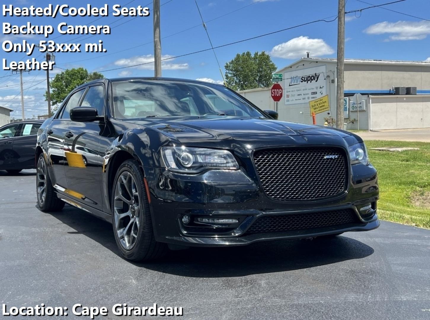 2017 BLACK /Black Leather Chrysler 300 S (2C3CCABG0HH) with an 3.6L V6 engine, Automatic transmission, located at 506 S. Kingshighway, Cape Girardeau, MO, 63703, (573) 235-5000, 37.294994, -89.556206 - 2017 Chrysler 300 S Only 53xxx miles Rear Wheel Drive 3.6L V6 Automatic Leather Power/Heated/Cooled Seats Backup Camera Bluetooth Remote Start Cruise Power Windows/Locks/Mirrors We have financing available and we accept trades! Fill out a credit application on our website or come by toda - Photo#0