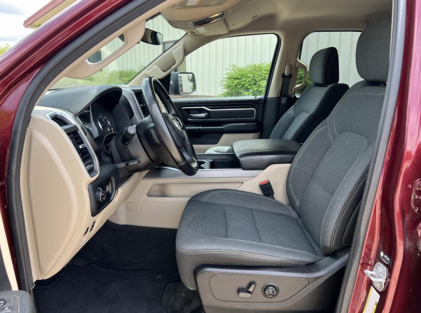 2021 MAROON /Gray Cloth RAM 1500 Big Horn Quad Cab 2WD (1C6RREBT8MN) with an 3.6L V6 engine, Automatic transmission, located at 506 S. Kingshighway, Cape Girardeau, MO, 63703, (573) 235-5000, 37.294994, -89.556206 - 2021 Ram 1500 Big Horn 58xxx miles Rear Wheel Drive 5.7L V8 Automatic Navigation Backup Camera Power Driver Seat Heated Seats Heated Steering Wheel Bluetooth Remote Start Cruise Power Windows/Locks/Mirrors We have financing available and we accept trades! Fill out a credit application - Photo#15