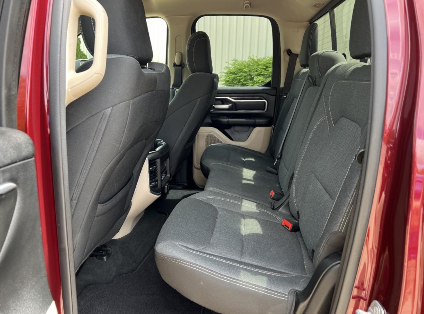 2021 MAROON /Gray Cloth RAM 1500 Big Horn Quad Cab 2WD (1C6RREBT8MN) with an 3.6L V6 engine, Automatic transmission, located at 506 S. Kingshighway, Cape Girardeau, MO, 63703, (573) 235-5000, 37.294994, -89.556206 - 2021 Ram 1500 Big Horn 58xxx miles Rear Wheel Drive 5.7L V8 Automatic Navigation Backup Camera Power Driver Seat Heated Seats Heated Steering Wheel Bluetooth Remote Start Cruise Power Windows/Locks/Mirrors We have financing available and we accept trades! Fill out a credit application - Photo#18