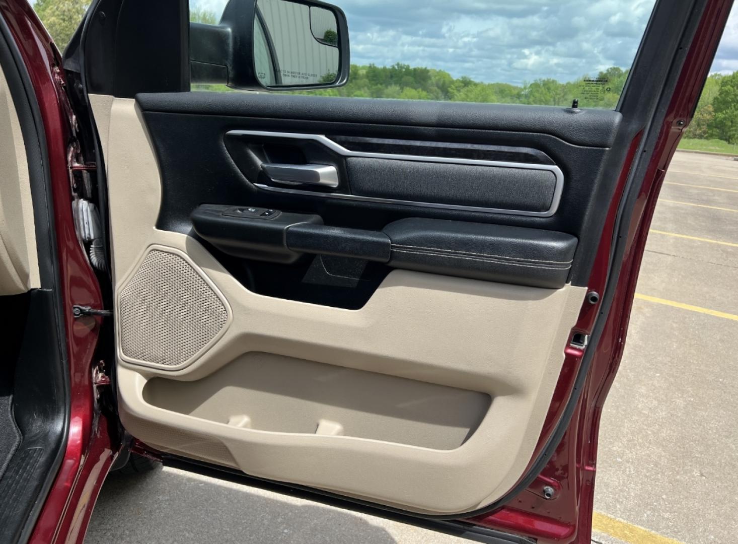 2021 MAROON /Gray Cloth RAM 1500 Big Horn Quad Cab 2WD (1C6RREBT8MN) with an 3.6L V6 engine, Automatic transmission, located at 506 S. Kingshighway, Cape Girardeau, MO, 63703, (573) 235-5000, 37.294994, -89.556206 - 2021 Ram 1500 Big Horn 58xxx miles Rear Wheel Drive 5.7L V8 Automatic Navigation Backup Camera Power Driver Seat Heated Seats Heated Steering Wheel Bluetooth Remote Start Cruise Power Windows/Locks/Mirrors We have financing available and we accept trades! Fill out a credit application - Photo#16
