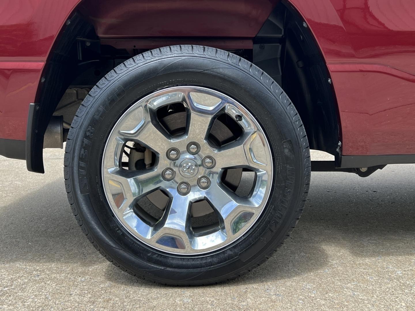 2021 MAROON /Gray Cloth RAM 1500 Big Horn Quad Cab 2WD (1C6RREBT8MN) with an 3.6L V6 engine, Automatic transmission, located at 506 S. Kingshighway, Cape Girardeau, MO, 63703, (573) 235-5000, 37.294994, -89.556206 - 2021 Ram 1500 Big Horn 58xxx miles Rear Wheel Drive 5.7L V8 Automatic Navigation Backup Camera Power Driver Seat Heated Seats Heated Steering Wheel Bluetooth Remote Start Cruise Power Windows/Locks/Mirrors We have financing available and we accept trades! Fill out a credit application - Photo#40