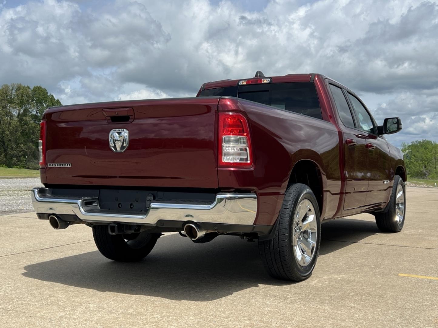 2021 MAROON /Gray Cloth RAM 1500 Big Horn Quad Cab 2WD (1C6RREBT8MN) with an 3.6L V6 engine, Automatic transmission, located at 506 S. Kingshighway, Cape Girardeau, MO, 63703, (573) 235-5000, 37.294994, -89.556206 - 2021 Ram 1500 Big Horn 58xxx miles Rear Wheel Drive 5.7L V8 Automatic Navigation Backup Camera Power Driver Seat Heated Seats Heated Steering Wheel Bluetooth Remote Start Cruise Power Windows/Locks/Mirrors We have financing available and we accept trades! Fill out a credit application - Photo#10