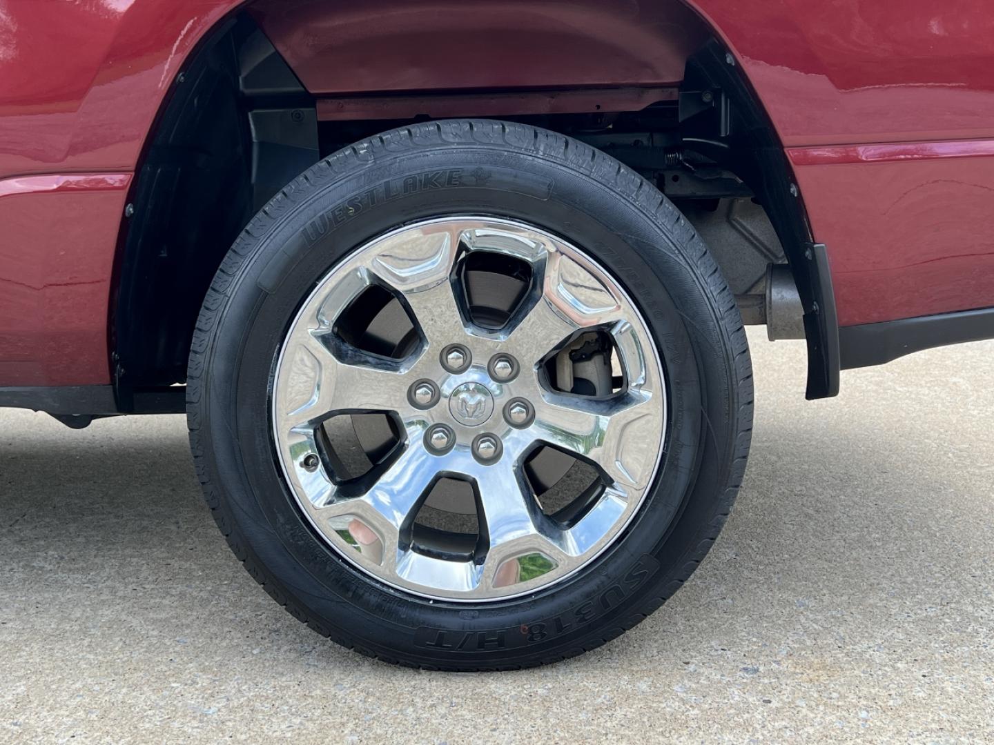 2021 MAROON /Gray Cloth RAM 1500 Big Horn Quad Cab 2WD (1C6RREBT8MN) with an 3.6L V6 engine, Automatic transmission, located at 506 S. Kingshighway, Cape Girardeau, MO, 63703, (573) 235-5000, 37.294994, -89.556206 - 2021 Ram 1500 Big Horn 58xxx miles Rear Wheel Drive 5.7L V8 Automatic Navigation Backup Camera Power Driver Seat Heated Seats Heated Steering Wheel Bluetooth Remote Start Cruise Power Windows/Locks/Mirrors We have financing available and we accept trades! Fill out a credit application - Photo#39
