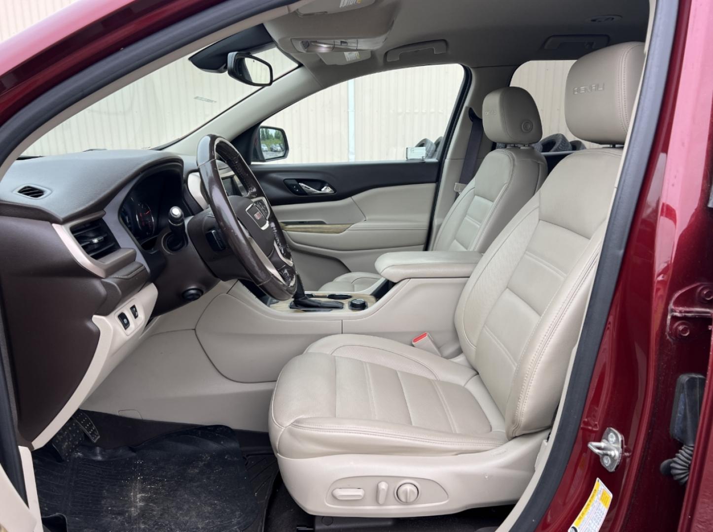 2018 MAROON /Tan Leather GMC Acadia Denali AWD (1GKKNXLS6JZ) with an 3.6L V6 engine, Automatic transmission, located at 2990 Old Orchard Rd., Jackson, MO, 63755, 37.354214, -89.612106 - We have financing available and we accept trades! Fill out a credit application on our website or come by today! If you have any questions, give us a call at (573) 204-7777 or visit our website at firstautocredit.com. - Photo#7