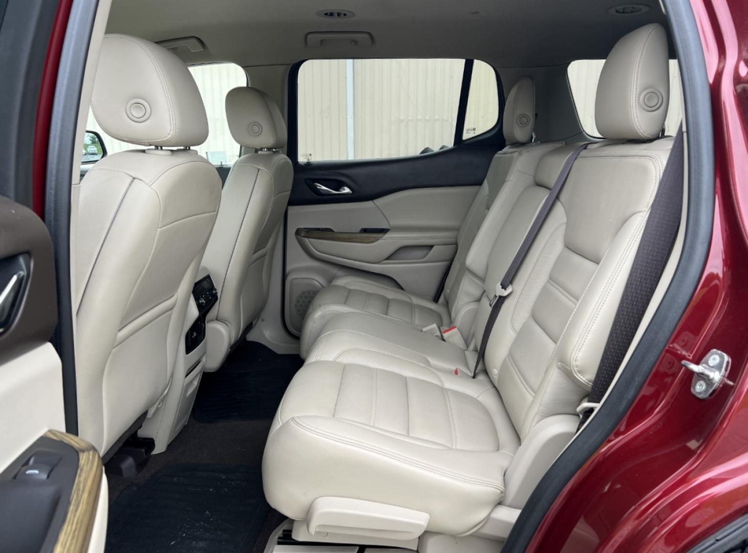 2018 MAROON /Tan Leather GMC Acadia Denali AWD (1GKKNXLS6JZ) with an 3.6L V6 engine, Automatic transmission, located at 2990 Old Orchard Rd., Jackson, MO, 63755, 37.354214, -89.612106 - We have financing available and we accept trades! Fill out a credit application on our website or come by today! If you have any questions, give us a call at (573) 204-7777 or visit our website at firstautocredit.com. - Photo#8