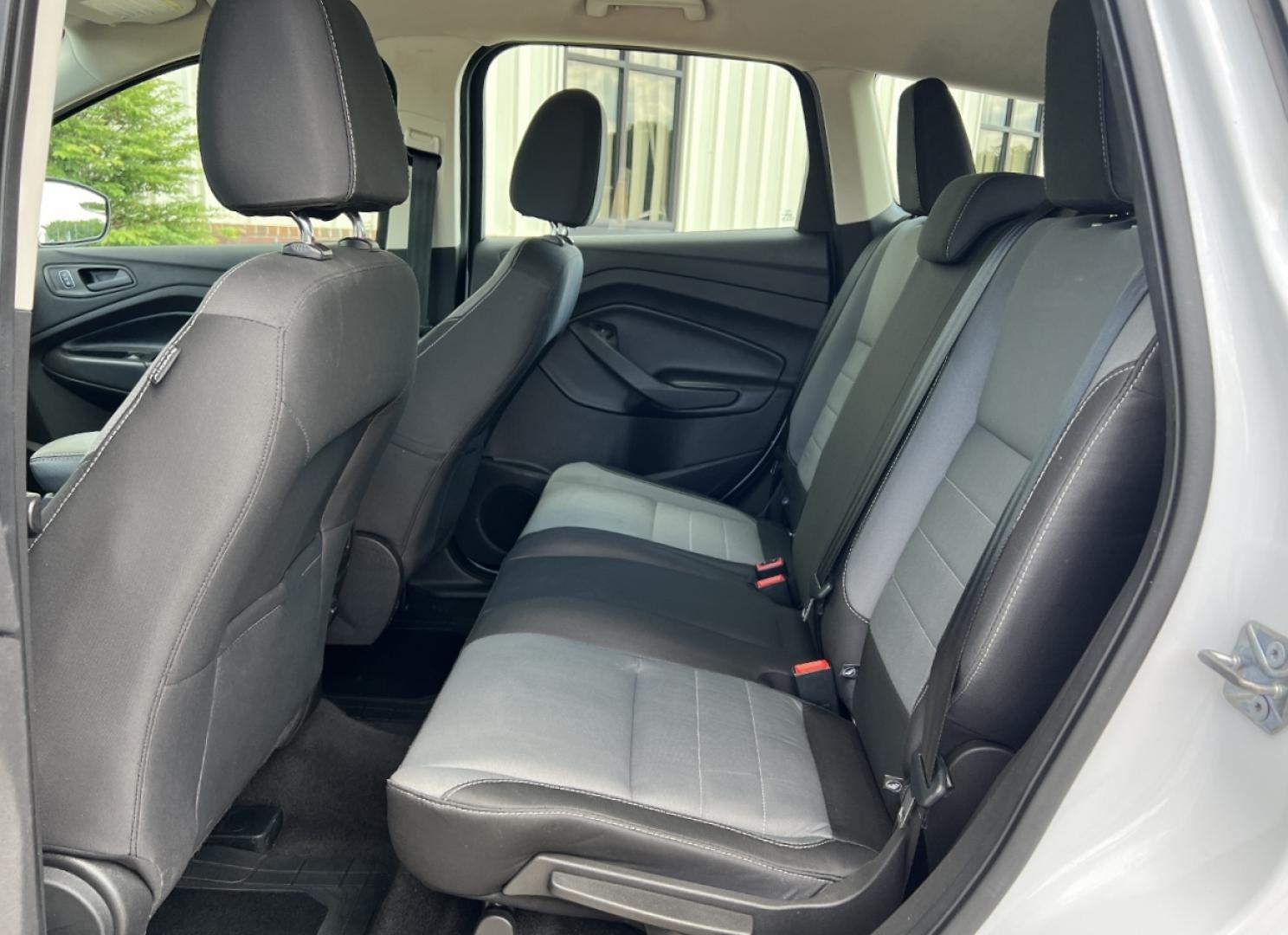 2017 WHITE /Gray Cloth Ford Escape S FWD (1FMCU0F71HU) with an 2.5L 4 Cyl. engine, Automatic transmission, located at 506 S. Kingshighway, Cape Girardeau, MO, 63703, (573) 235-5000, 37.294994, -89.556206 - 2017 Ford Escape S 80xxx miles Front Wheel Drive 2.5L 4 Cyl. Automatic Backup Camera Bluetooth Cruise Power Windows/Locks/Mirrors We have financing available and we accept trades! Fill out a credit application on our website or come by today! If you have any questions, give us a call at (5 - Photo#14
