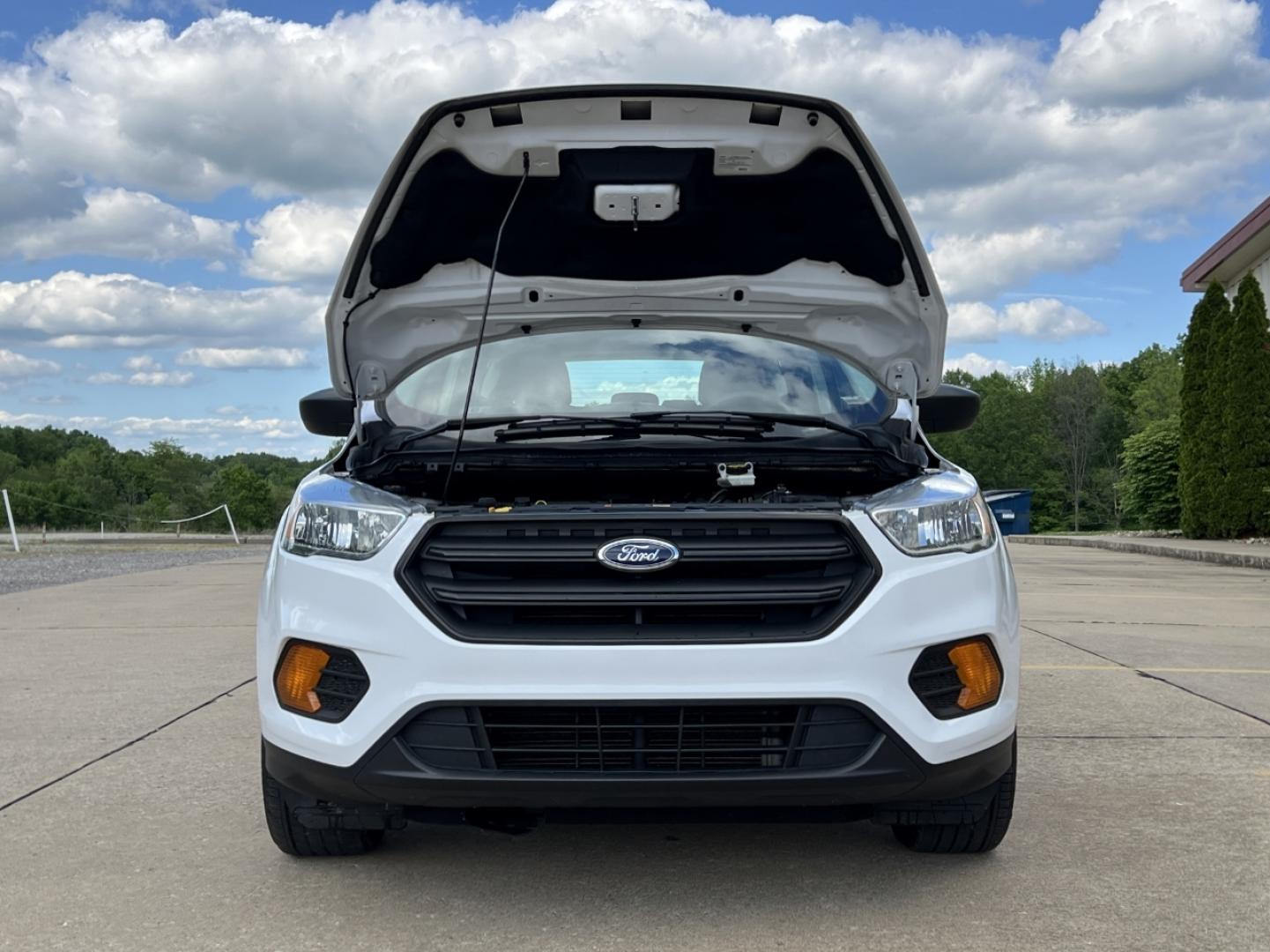 2017 WHITE /Gray Cloth Ford Escape S FWD (1FMCU0F71HU) with an 2.5L 4 Cyl. engine, Automatic transmission, located at 506 S. Kingshighway, Cape Girardeau, MO, 63703, (573) 235-5000, 37.294994, -89.556206 - 2017 Ford Escape S 80xxx miles Front Wheel Drive 2.5L 4 Cyl. Automatic Backup Camera Bluetooth Cruise Power Windows/Locks/Mirrors We have financing available and we accept trades! Fill out a credit application on our website or come by today! If you have any questions, give us a call at (5 - Photo#28
