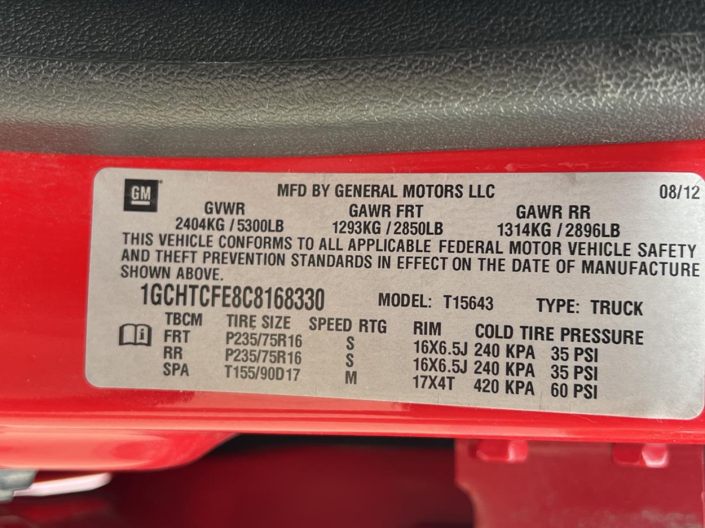 2012 RED /Gray Cloth Chevrolet Colorado 1LT Crew Cab 4WD (1GCHTCFE8C8) with an 3.7L 5 Cyl. engine, Automatic transmission, located at 506 S. Kingshighway, Cape Girardeau, MO, 63703, (573) 235-5000, 37.294994, -89.556206 - 2012 Chevrolet Colorado LT 135xxx miles 4x4 3.7L 5 Cyl. Automatic Cruise Power Windows/Locks/Mirrors We have financing available and we accept trades! Fill out a credit application on our website or come by today! If you have any questions, give us a call at (573) 235-5000 or visit our websi - Photo#46
