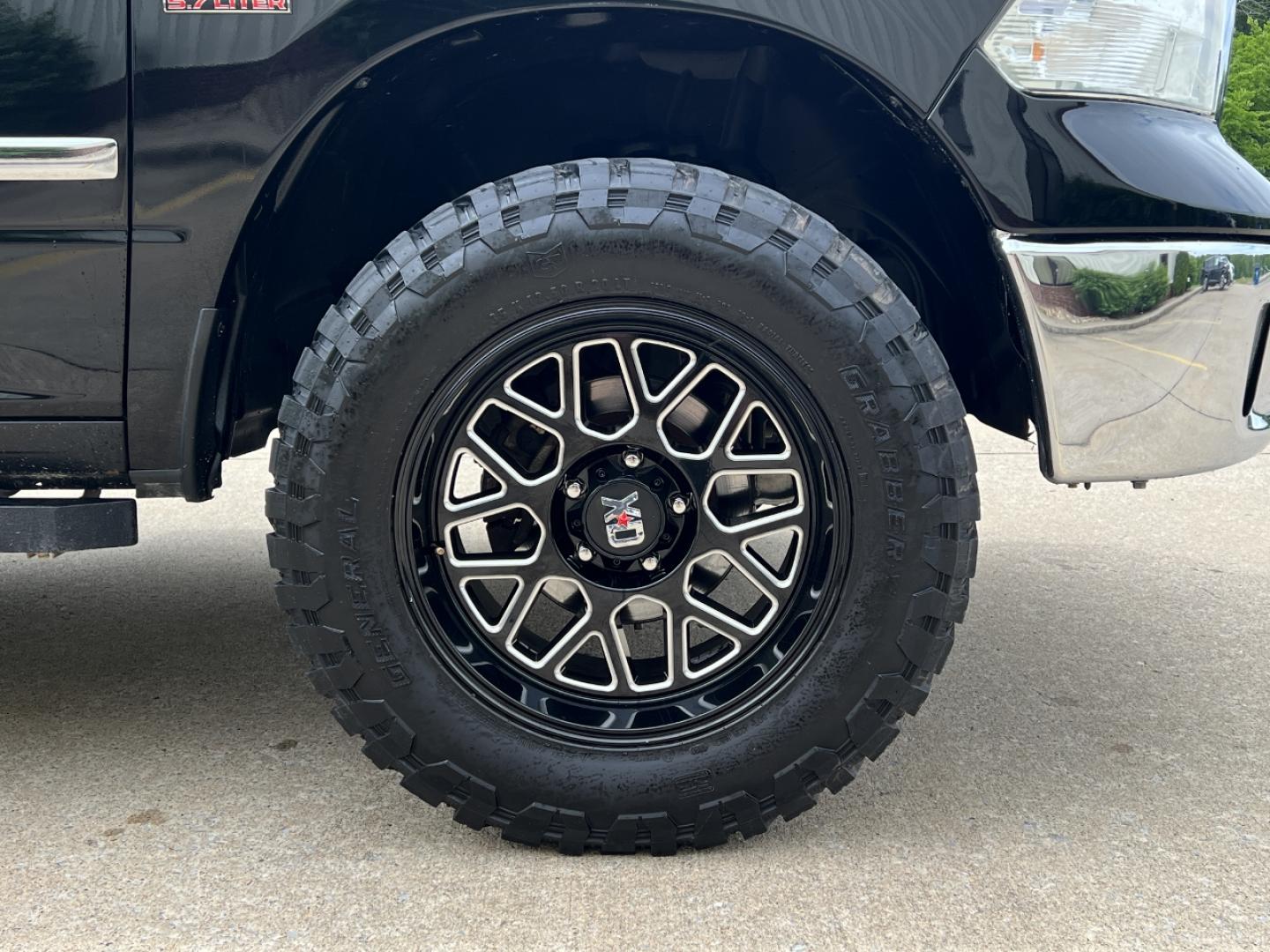 2014 BLACK /Gray Cloth RAM 1500 SLT Crew Cab SWB 4WD (1C6RR7LT2ES) with an 5.7L V8 HEMI engine, Automatic transmission, located at 506 S. Kingshighway, Cape Girardeau, MO, 63703, (573) 235-5000, 37.294994, -89.556206 - 2014 Ram 1500 SLT 124xxx miles 4x4 5.7L V8 HEMI Automatic Power Driver Seat Bluetooth Remote Start Cruise Power Windows/Locks/Mirrors We have financing available and we accept trades! Fill out a credit application on our website or come by today! If you have any questions, give us a call - Photo#35