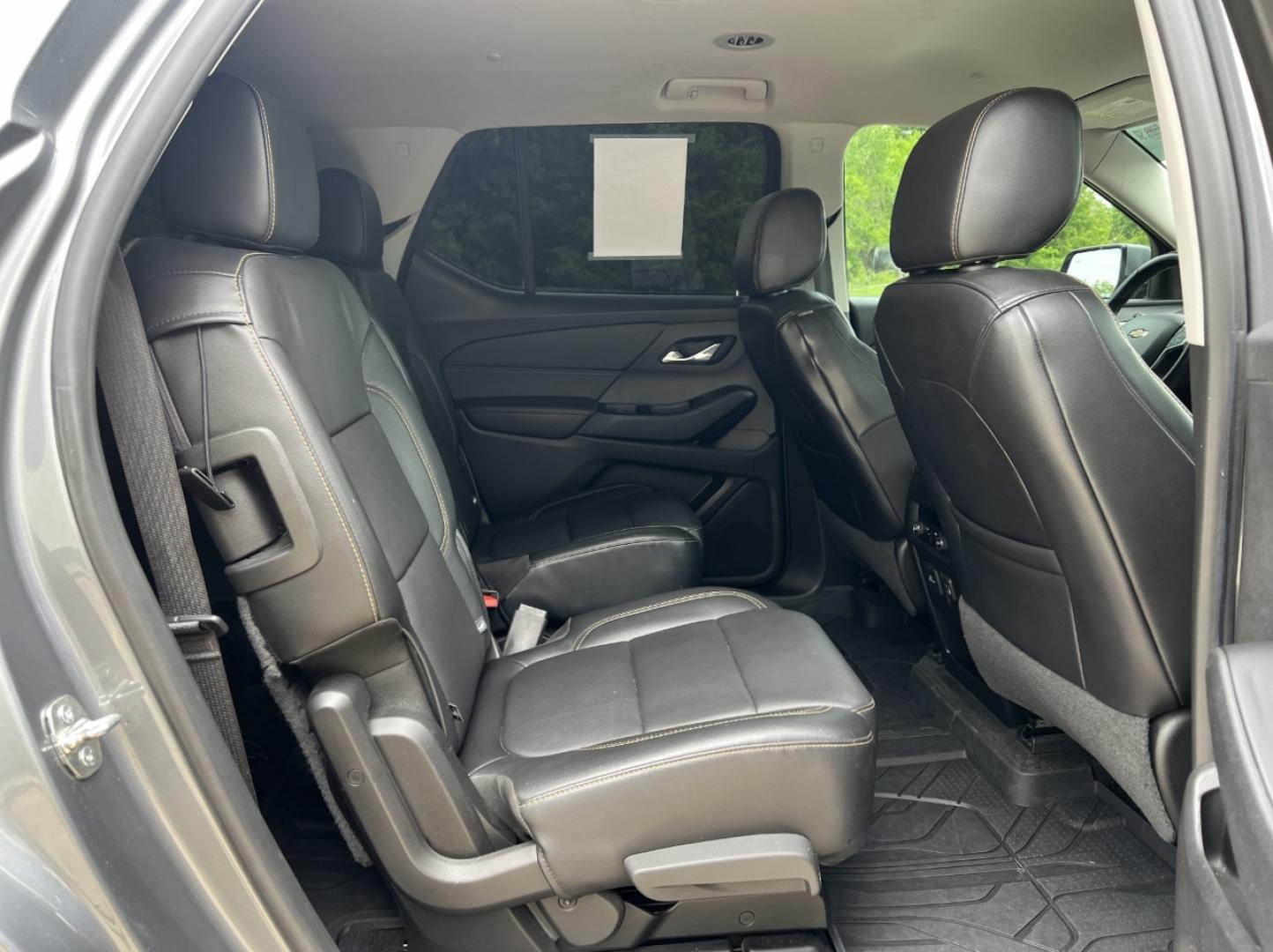 2019 GRAY /Black Leather Chevrolet Traverse RS (1GNERJKX9KJ) with an 2.0L 4 Cyl. TURBO engine, Automatic transmission, located at 506 S. Kingshighway, Cape Girardeau, MO, 63703, (573) 235-5000, 37.294994, -89.556206 - 2019 Chevrolet Traverse RS 1-Owner 96xxx miles Front Wheel Drive 2.0L 4 Cyl. Automatic Leather 3rd Row Navigation Backup Camera Power/Heated Seats Bluetooth Remote Start Cruise Power Windows/Locks/Mirrors We have financing available and we accept trades! Fill out a credit application - Photo#19