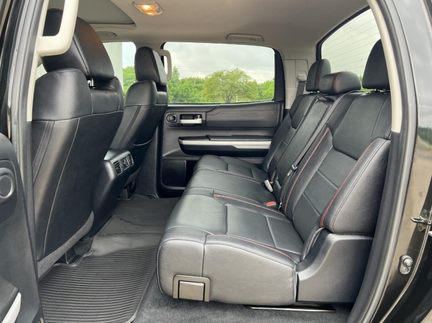 2019 BLACK /Black Leather Toyota Tundra TRD Pro 4x4 (5TFDY5F18KX) with an 5.7L V8 engine, Automatic transmission, located at 506 S. Kingshighway, Cape Girardeau, MO, 63703, (573) 235-5000, 37.294994, -89.556206 - 2019 Toyota Tundra TRD Pro 89xxx miles 4x4 5.7L V8 Automatic Leather Navigation Backup Camera Power Driver Seat Heated Seats Sunroof Bluetooth Cruise Power Windows/Locks/Mirrors We have financing available and we accept trades! Fill out a credit application on our website or come by to - Photo#18
