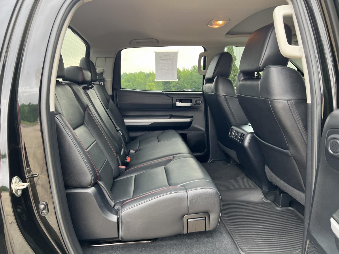 2019 BLACK /Black Leather Toyota Tundra TRD Pro 4x4 (5TFDY5F18KX) with an 5.7L V8 engine, Automatic transmission, located at 506 S. Kingshighway, Cape Girardeau, MO, 63703, (573) 235-5000, 37.294994, -89.556206 - 2019 Toyota Tundra TRD Pro 89xxx miles 4x4 5.7L V8 Automatic Leather Navigation Backup Camera Power Driver Seat Heated Seats Sunroof Bluetooth Cruise Power Windows/Locks/Mirrors We have financing available and we accept trades! Fill out a credit application on our website or come by to - Photo#19