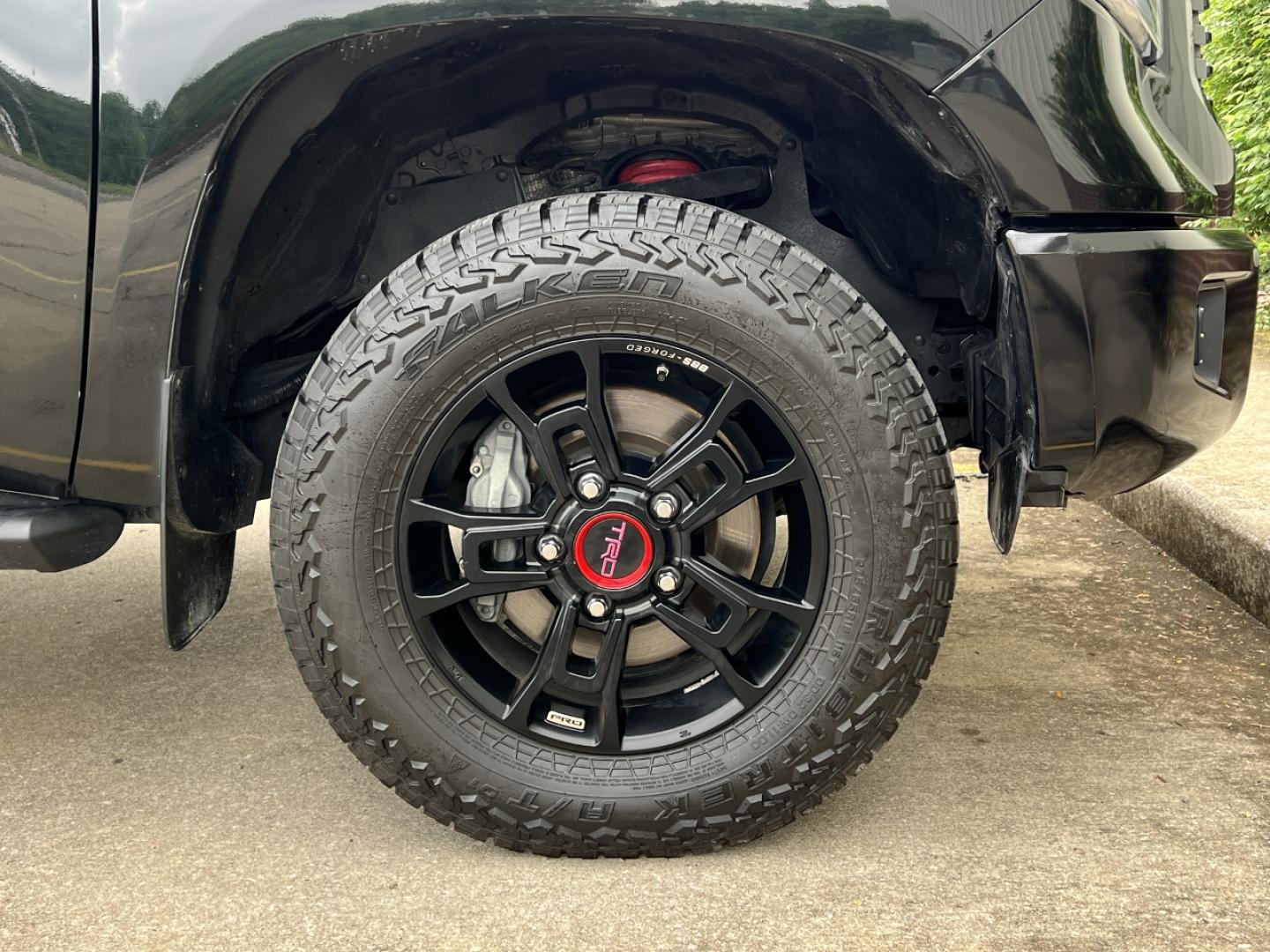 2019 BLACK /Black Leather Toyota Tundra TRD Pro 4x4 (5TFDY5F18KX) with an 5.7L V8 engine, Automatic transmission, located at 506 S. Kingshighway, Cape Girardeau, MO, 63703, (573) 235-5000, 37.294994, -89.556206 - 2019 Toyota Tundra TRD Pro 89xxx miles 4x4 5.7L V8 Automatic Leather Navigation Backup Camera Power Driver Seat Heated Seats Sunroof Bluetooth Cruise Power Windows/Locks/Mirrors We have financing available and we accept trades! Fill out a credit application on our website or come by to - Photo#40