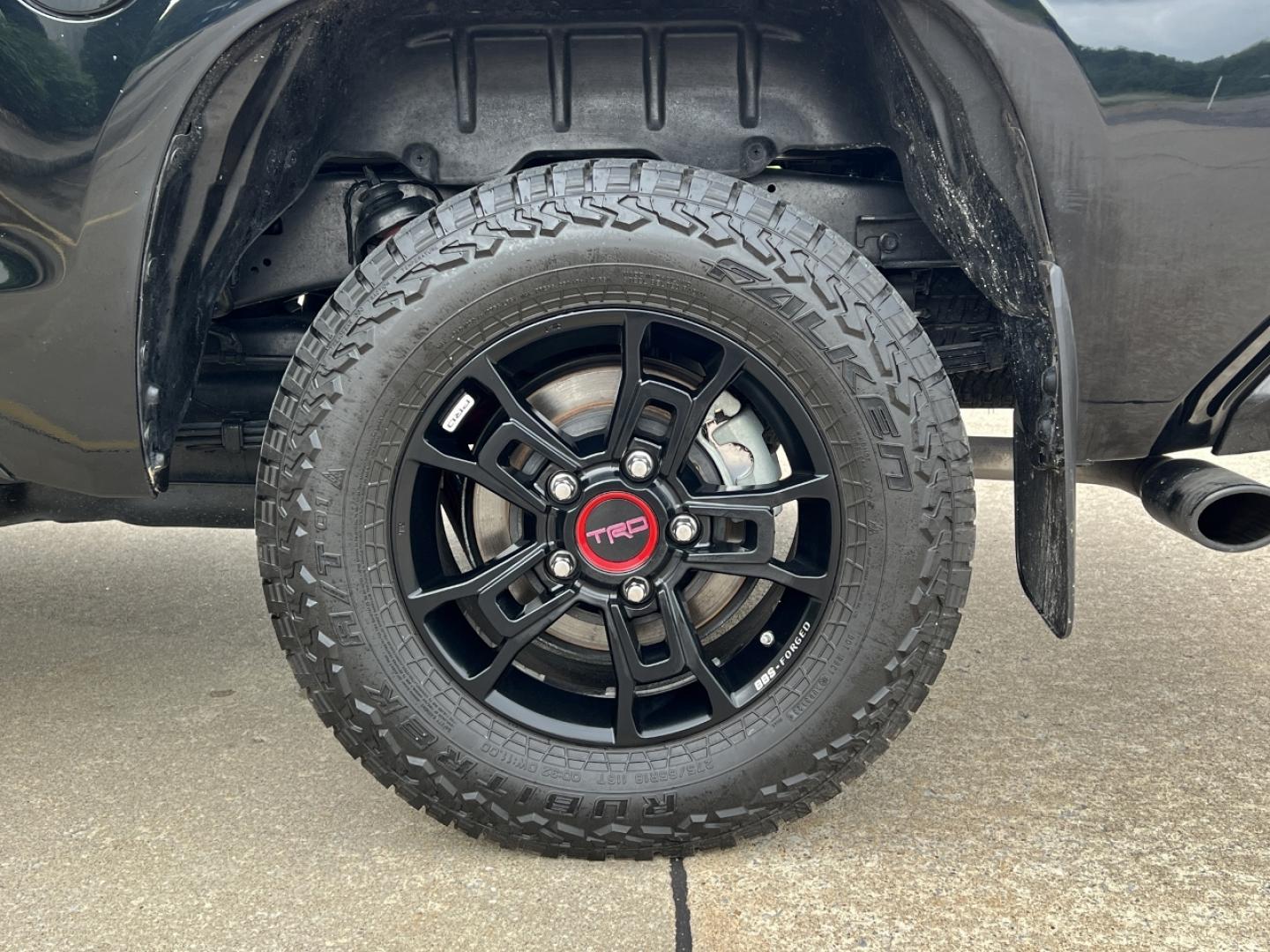 2019 BLACK /Black Leather Toyota Tundra TRD Pro 4x4 (5TFDY5F18KX) with an 5.7L V8 engine, Automatic transmission, located at 506 S. Kingshighway, Cape Girardeau, MO, 63703, (573) 235-5000, 37.294994, -89.556206 - 2019 Toyota Tundra TRD Pro 89xxx miles 4x4 5.7L V8 Automatic Leather Navigation Backup Camera Power Driver Seat Heated Seats Sunroof Bluetooth Cruise Power Windows/Locks/Mirrors We have financing available and we accept trades! Fill out a credit application on our website or come by to - Photo#38