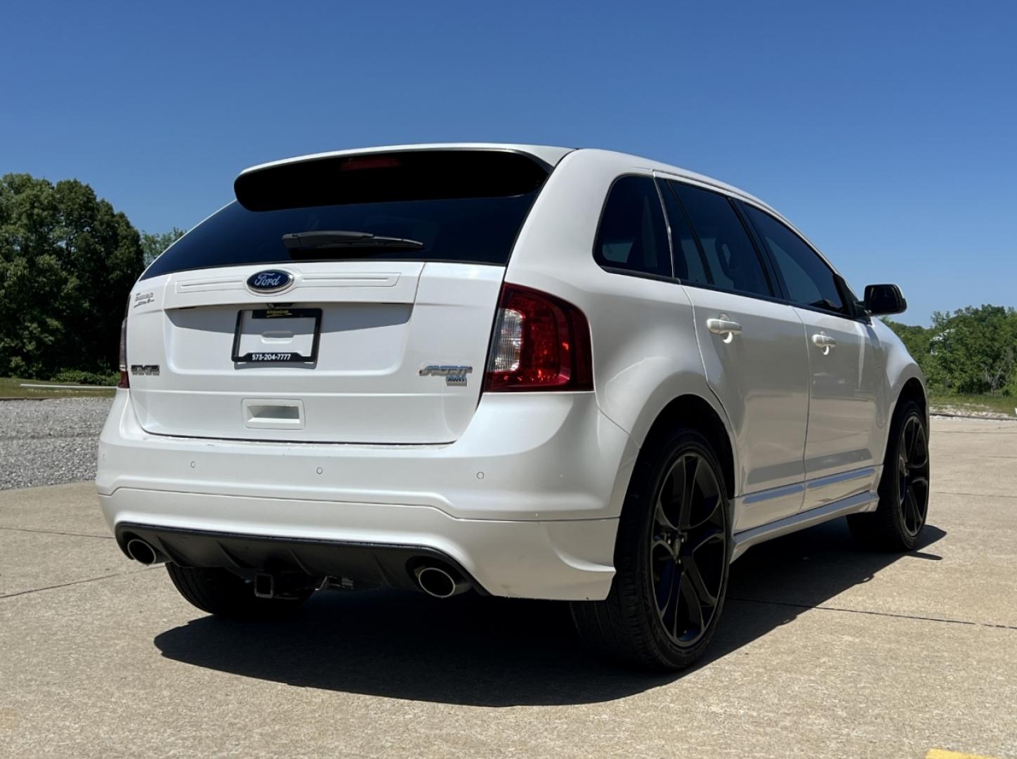 2014 WHITE /Black Leather Ford Edge Sport AWD (2FMDK4AK7EB) with an 3.7L V6 engine, Automatic transmission, located at 506 S. Kingshighway, Cape Girardeau, MO, 63703, (573) 235-5000, 37.294994, -89.556206 - 2014 Ford Edge Sport 138xxx miles All Wheel Drive 3.7L V6 Automatic Leather Navigation Backup Camera Power/Heated Seats Sunroof Bluetooth Remote Start Cruise Power Windows/Locks/Mirrors We have financing available and we accept trades! Fill out a credit application on our website or co - Photo#11