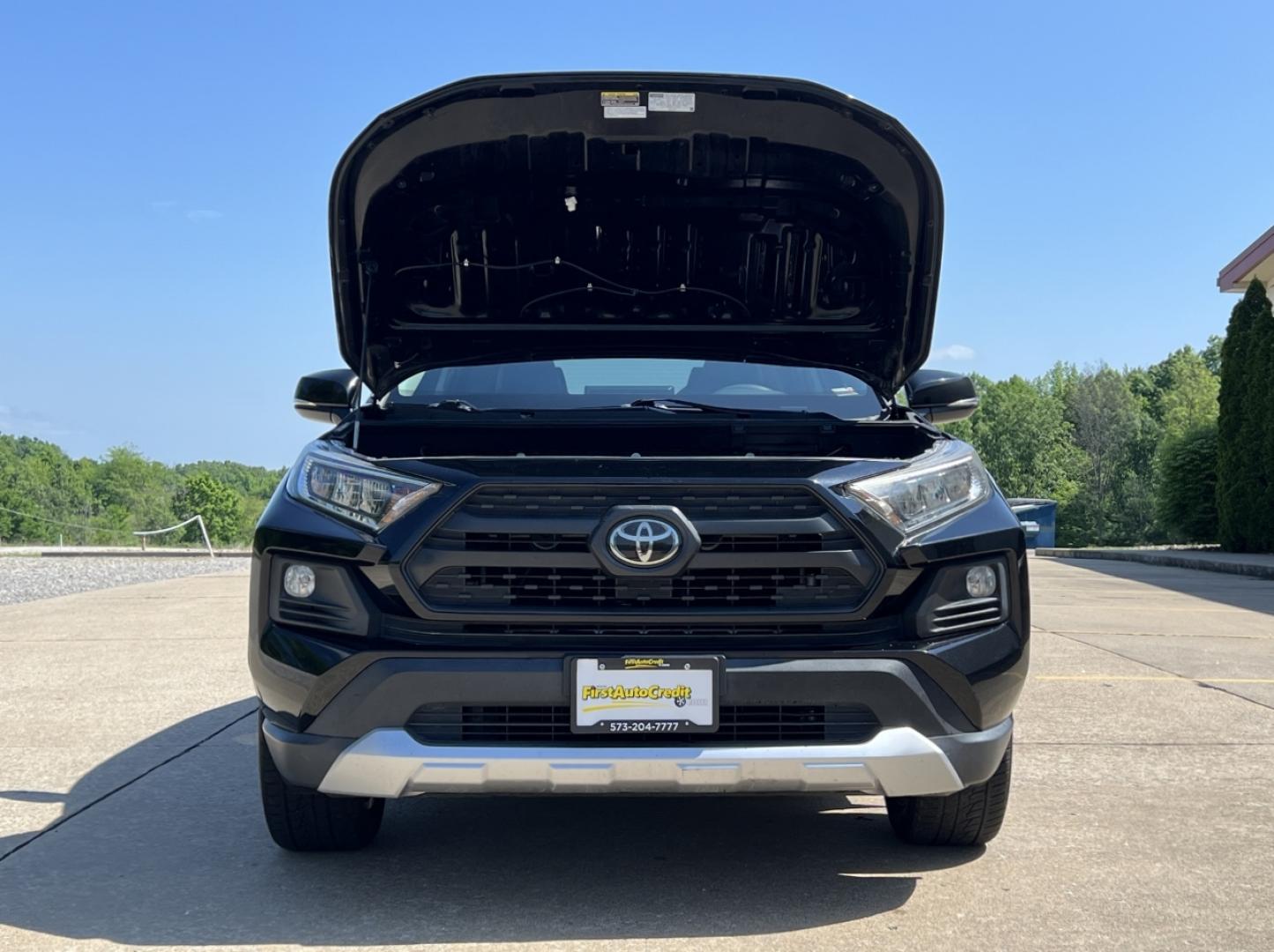 2019 BLACK /Black Leather Toyota RAV4 Adventure AWD (2T3J1RFV8KW) with an 2.5L 4 Cyl. engine, Automatic transmission, located at 506 S. Kingshighway, Cape Girardeau, MO, 63703, (573) 235-5000, 37.294994, -89.556206 - 2019 Toyota RAV4 Adventure 105xxx miles All Wheel Drive 2.5L 4 Cyl. Automatic Leather Backup Camera Power Driver Seat Bluetooth Cruise Power Windows/Locks/Mirrors We have financing available and we accept trades! Fill out a credit application on our website or come by today! If you have - Photo#30
