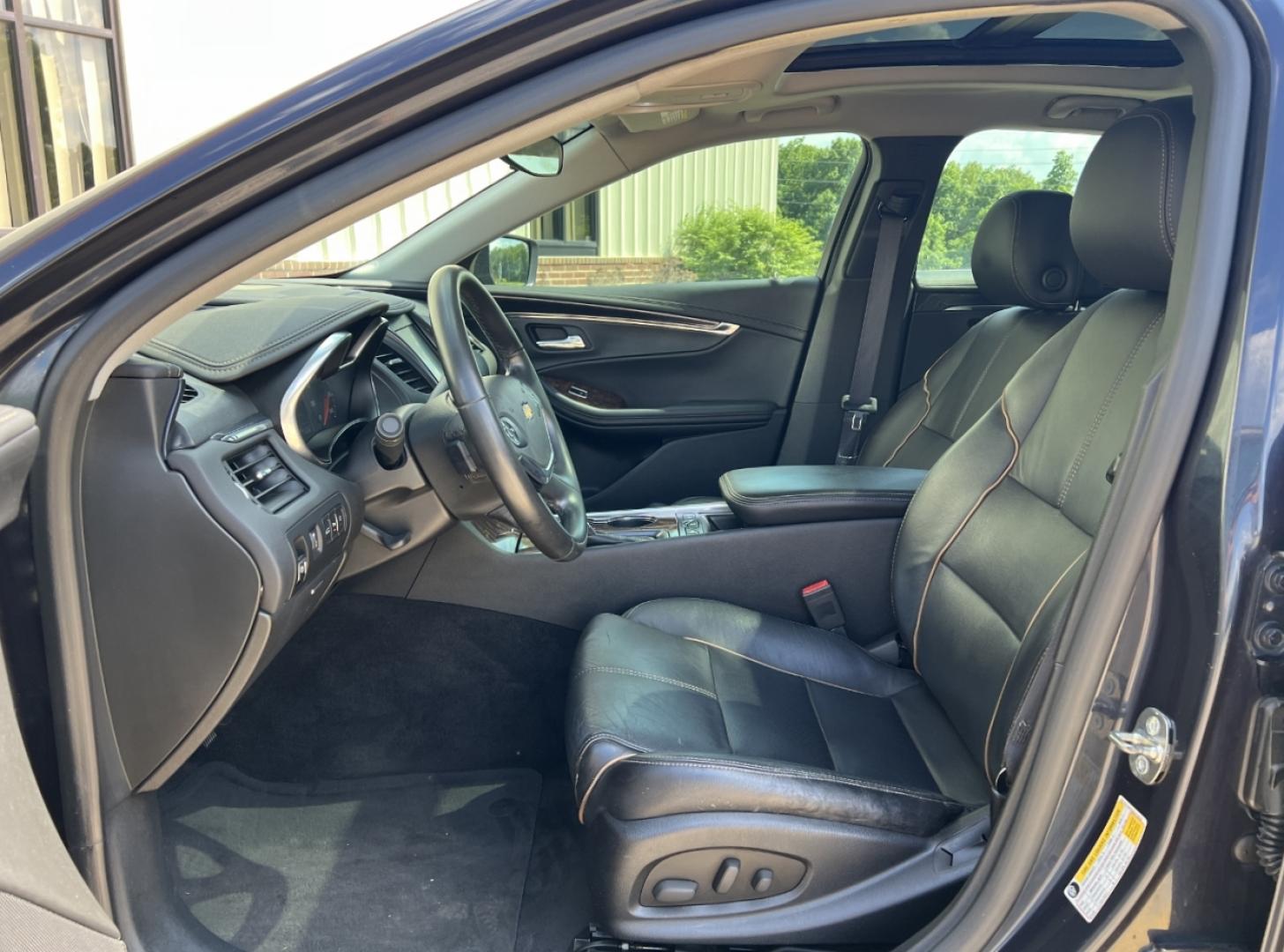 2014 BLUE /Black Leather Chevrolet Impala LTZ (2G1155S34E9) with an 3.6L V6 engine, Automatic transmission, located at 506 S. Kingshighway, Cape Girardeau, MO, 63703, (573) 235-5000, 37.294994, -89.556206 - 2014 Chevrolet Impala LTZ 105xxx miles Front Wheel Drive 3.6L V6 Automatic Leather Power/Heated Seats Backup Camera Sunroof Remote Start Cruise Power Windows/Locks/Mirrors We have financing available and we accept trades! Fill out a credit application on our website or come by today! If - Photo#15