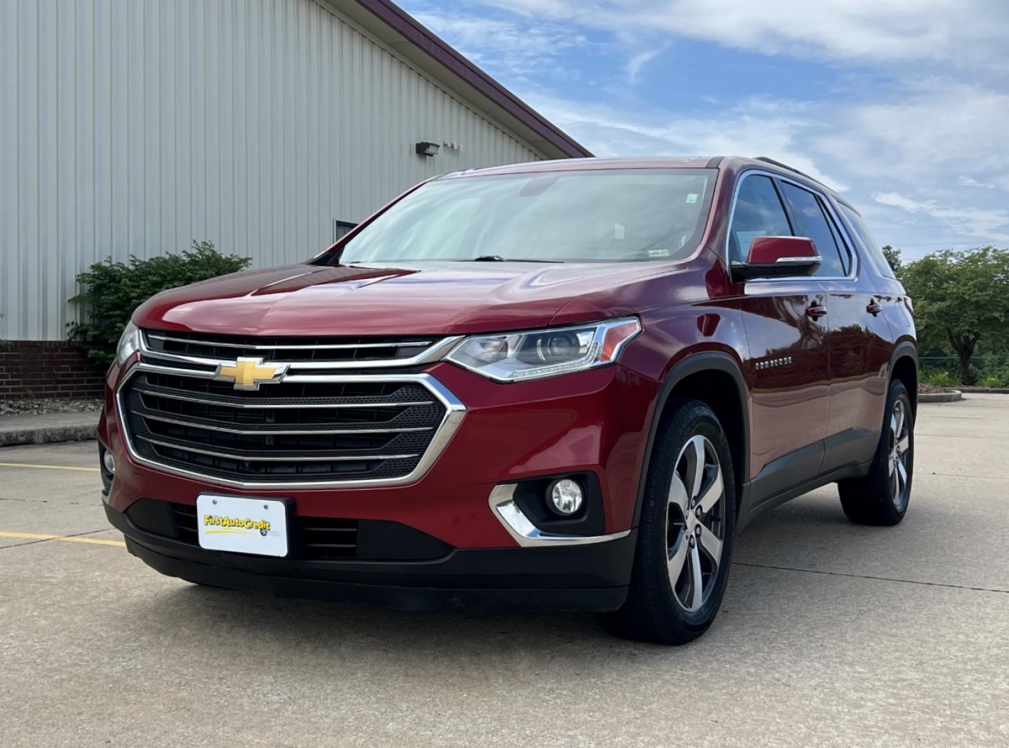 2019 MAROON /Black Leather Chevrolet Traverse LT Leather FWD (1GNERHKW0KJ) with an 3.6L V6 engine, Automatic transmission, located at 2990 Old Orchard Rd., Jackson, MO, 63755, 37.354214, -89.612106 - 2019 Chevrolet Traverse LT Local 1-Owner 157xxx miles Front Wheel Drive 3.6L V6 Automatic Leather 3rd Row Navigation Power/Heated Seats Backup Camera Bluetooth Remote Start Cruise Power Windows/Locks/Mirrors We have financing available and we accept trades! Fill out a credit applicati - Photo#7