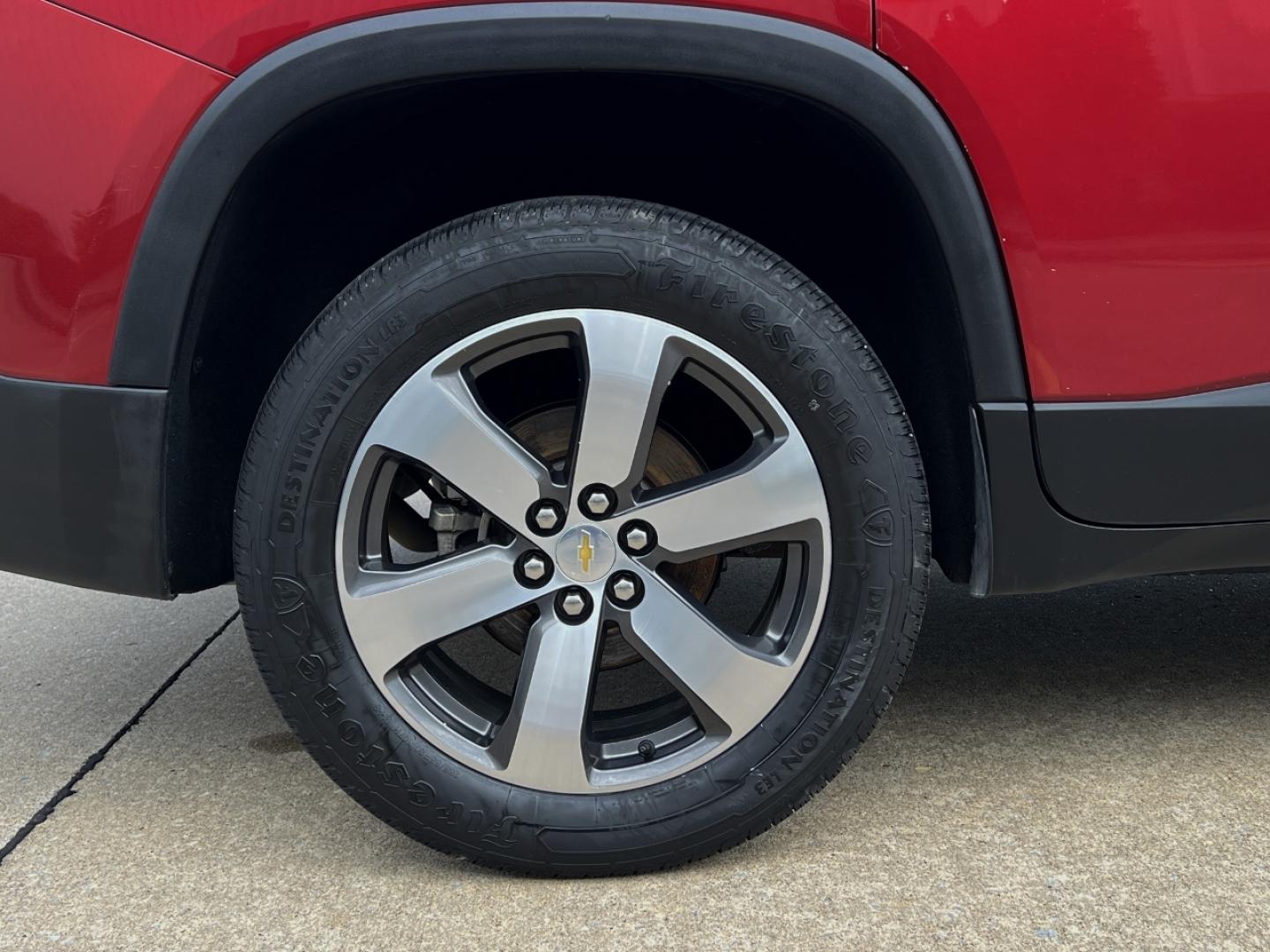 2019 MAROON /Black Leather Chevrolet Traverse LT Leather FWD (1GNERHKW0KJ) with an 3.6L V6 engine, Automatic transmission, located at 2990 Old Orchard Rd., Jackson, MO, 63755, 37.354214, -89.612106 - 2019 Chevrolet Traverse LT Local 1-Owner 157xxx miles Front Wheel Drive 3.6L V6 Automatic Leather 3rd Row Navigation Power/Heated Seats Backup Camera Bluetooth Remote Start Cruise Power Windows/Locks/Mirrors We have financing available and we accept trades! Fill out a credit applicati - Photo#44