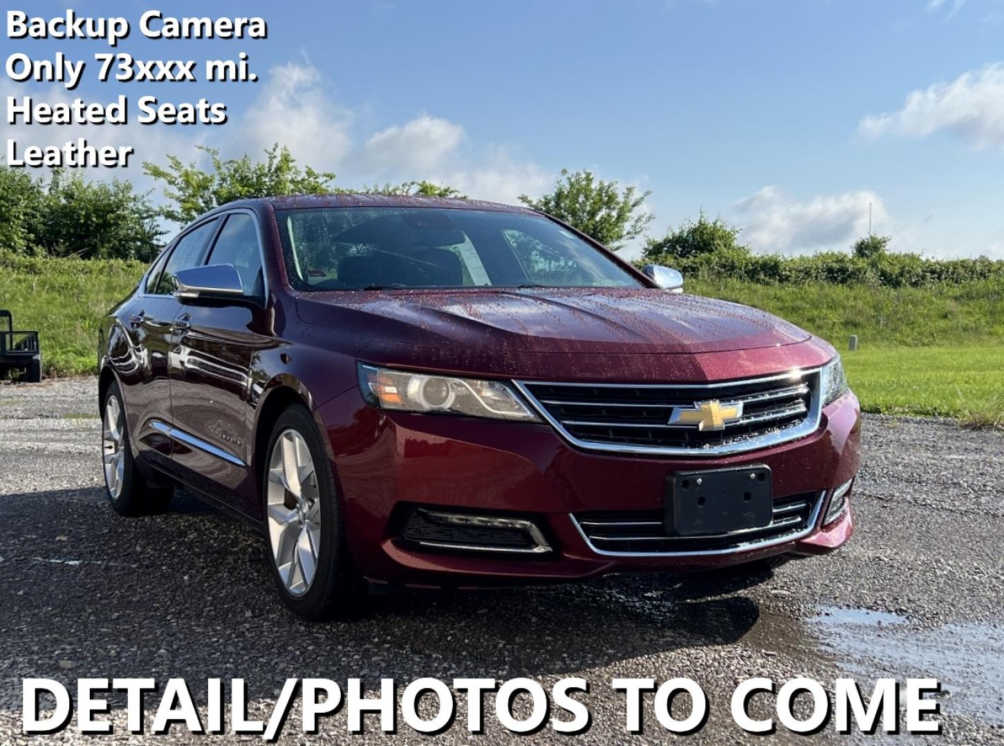 2016 MAROON /Black Leather Chevrolet Impala LTZ (2G1145S35G9) with an 3.6L V6 engine, Automatic transmission, located at 2990 Old Orchard Rd., Jackson, MO, 63755, 37.354214, -89.612106 - We have financing available and we accept trades! Fill out a credit application on our website or come by today! If you have any questions, give us a call at (573) 204-7777 or visit our website at firstautocredit.com. - Photo#0