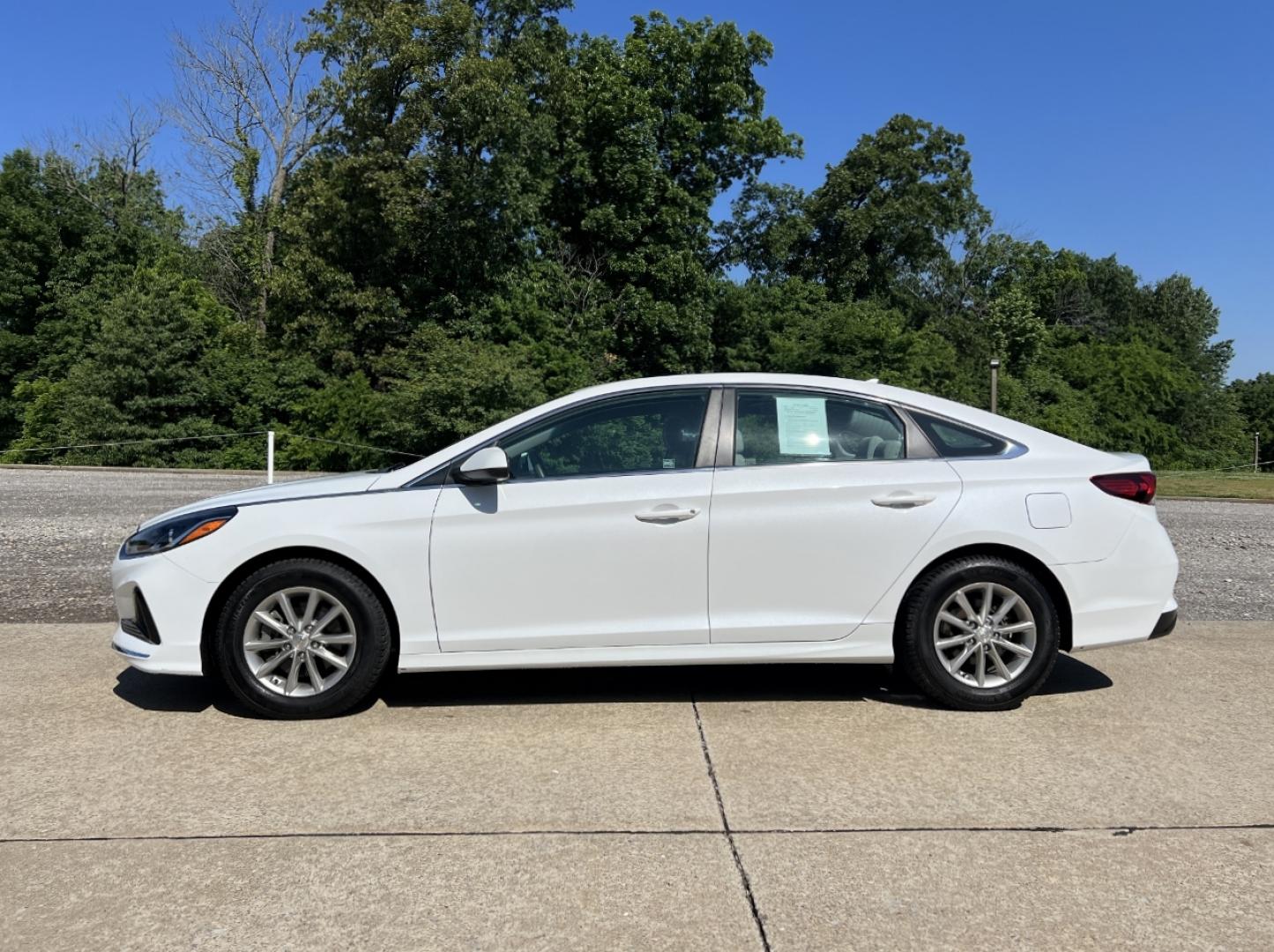 2019 WHITE /Tan Cloth Hyundai Sonata SE (5NPE24AF3KH) with an 2.4L 4 Cyl. engine, Automatic transmission, located at 506 S. Kingshighway, Cape Girardeau, MO, 63703, (573) 235-5000, 37.294994, -89.556206 - 2019 Hyundai Sonata SE 1-Owner 97xxx miles Front Wheel Drive 2.4L 4 Cyl. Automatic Backup Camera Bluetooth Cruise Power Windows/Locks/Mirrors We have financing available and we accept trades! Fill out a credit application on our website or come by today! If you have any questions, give us - Photo#4
