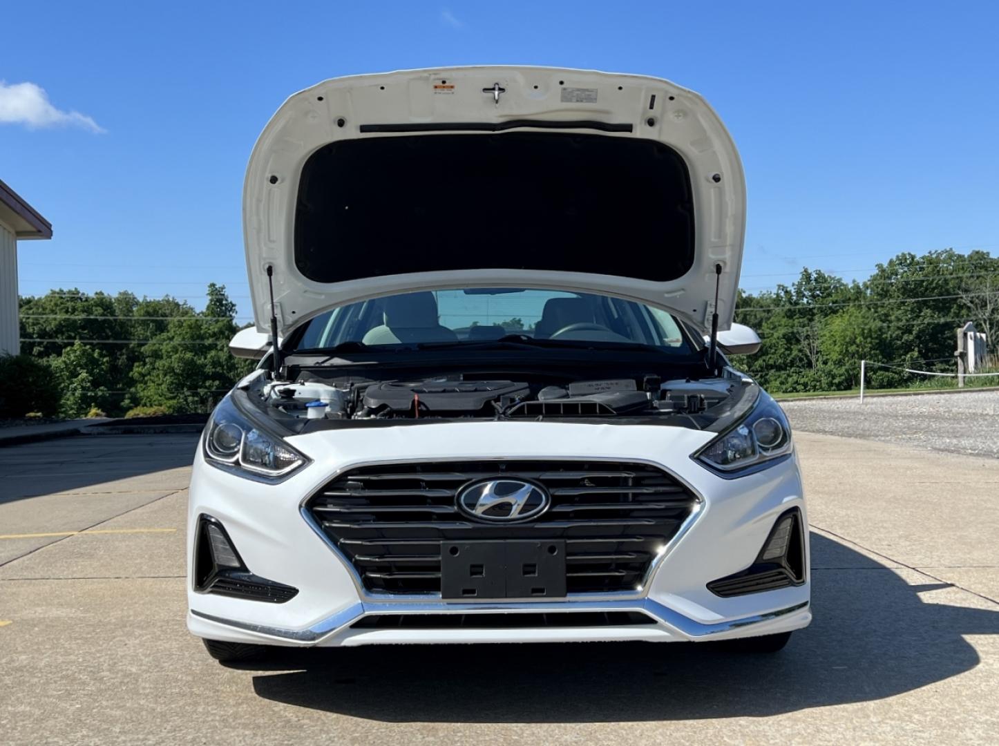 2019 WHITE /Tan Cloth Hyundai Sonata SE (5NPE24AF3KH) with an 2.4L 4 Cyl. engine, Automatic transmission, located at 506 S. Kingshighway, Cape Girardeau, MO, 63703, (573) 235-5000, 37.294994, -89.556206 - 2019 Hyundai Sonata SE 1-Owner 97xxx miles Front Wheel Drive 2.4L 4 Cyl. Automatic Backup Camera Bluetooth Cruise Power Windows/Locks/Mirrors We have financing available and we accept trades! Fill out a credit application on our website or come by today! If you have any questions, give us - Photo#27